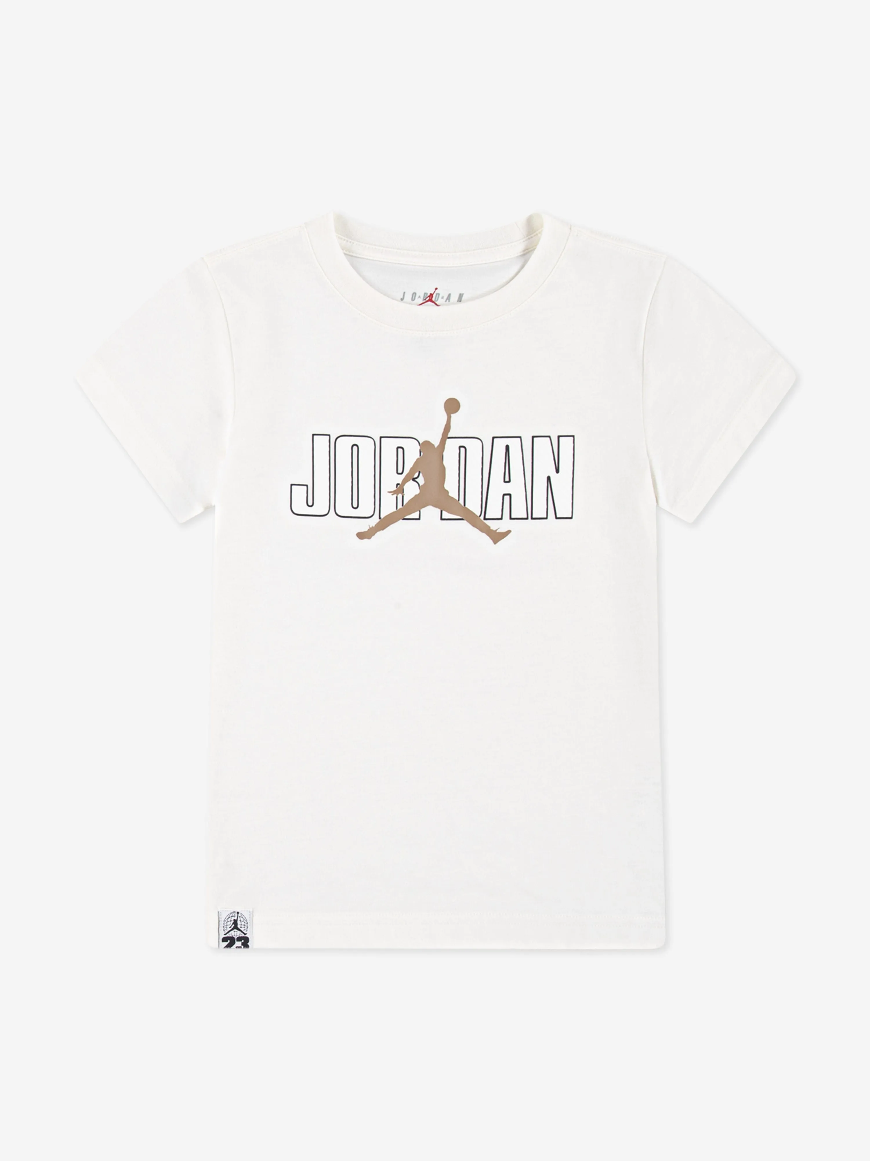 Jungen MJ Sneaker Schulhosen-Set in Braun