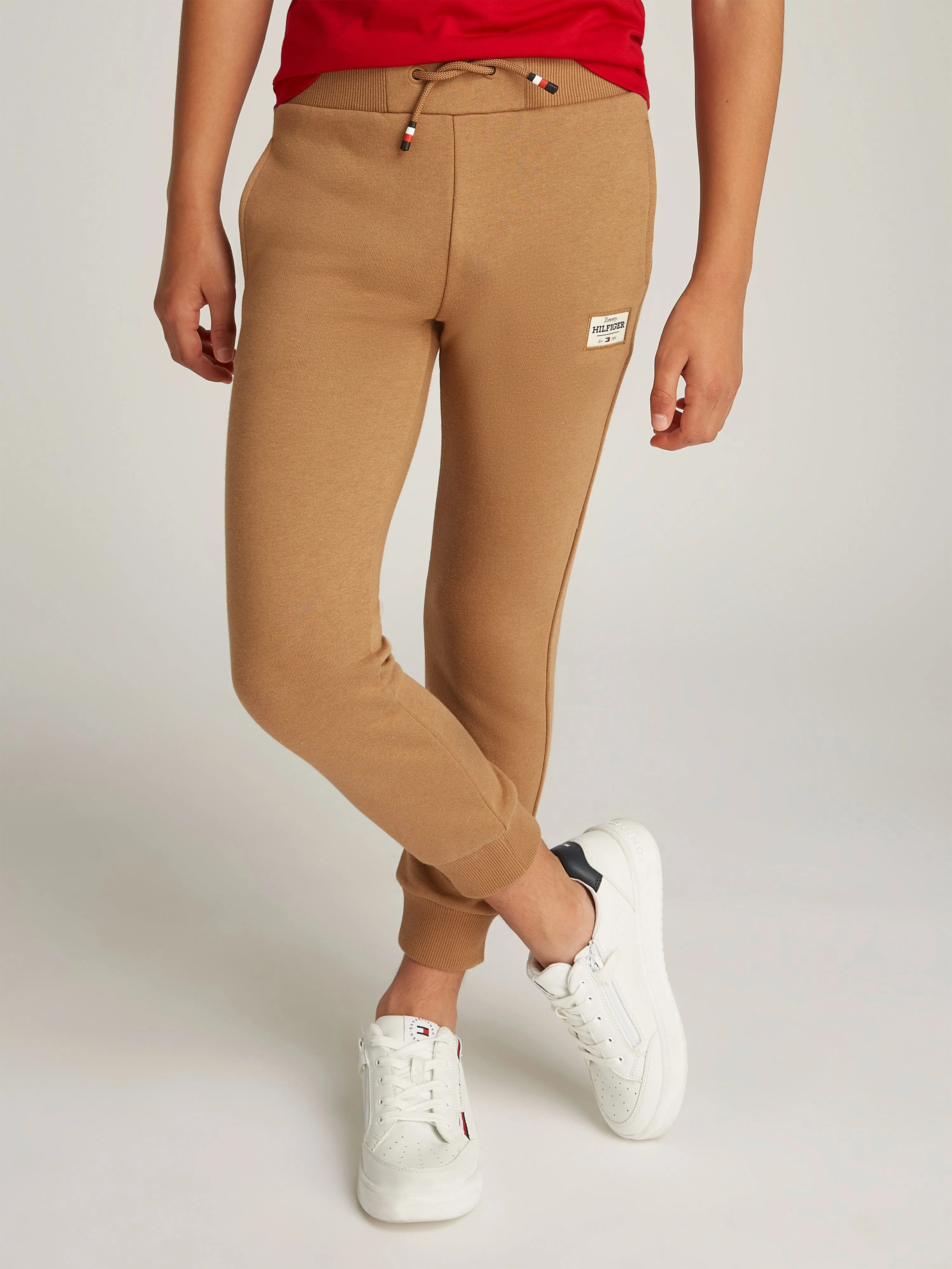 Jungen Monotype 1985 Label Joggerhose in Braun