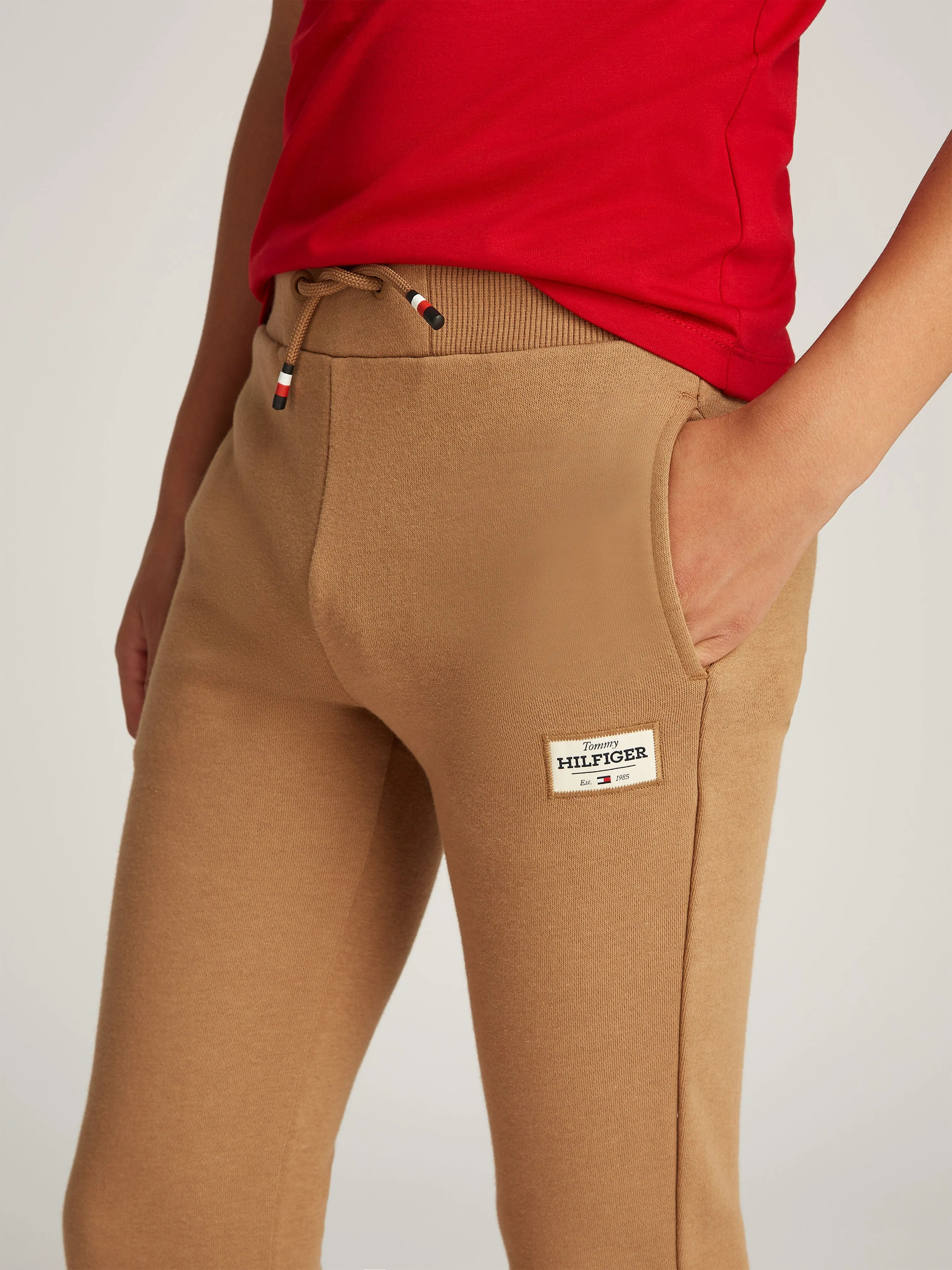 Jungen Monotype 1985 Label Joggerhose in Braun