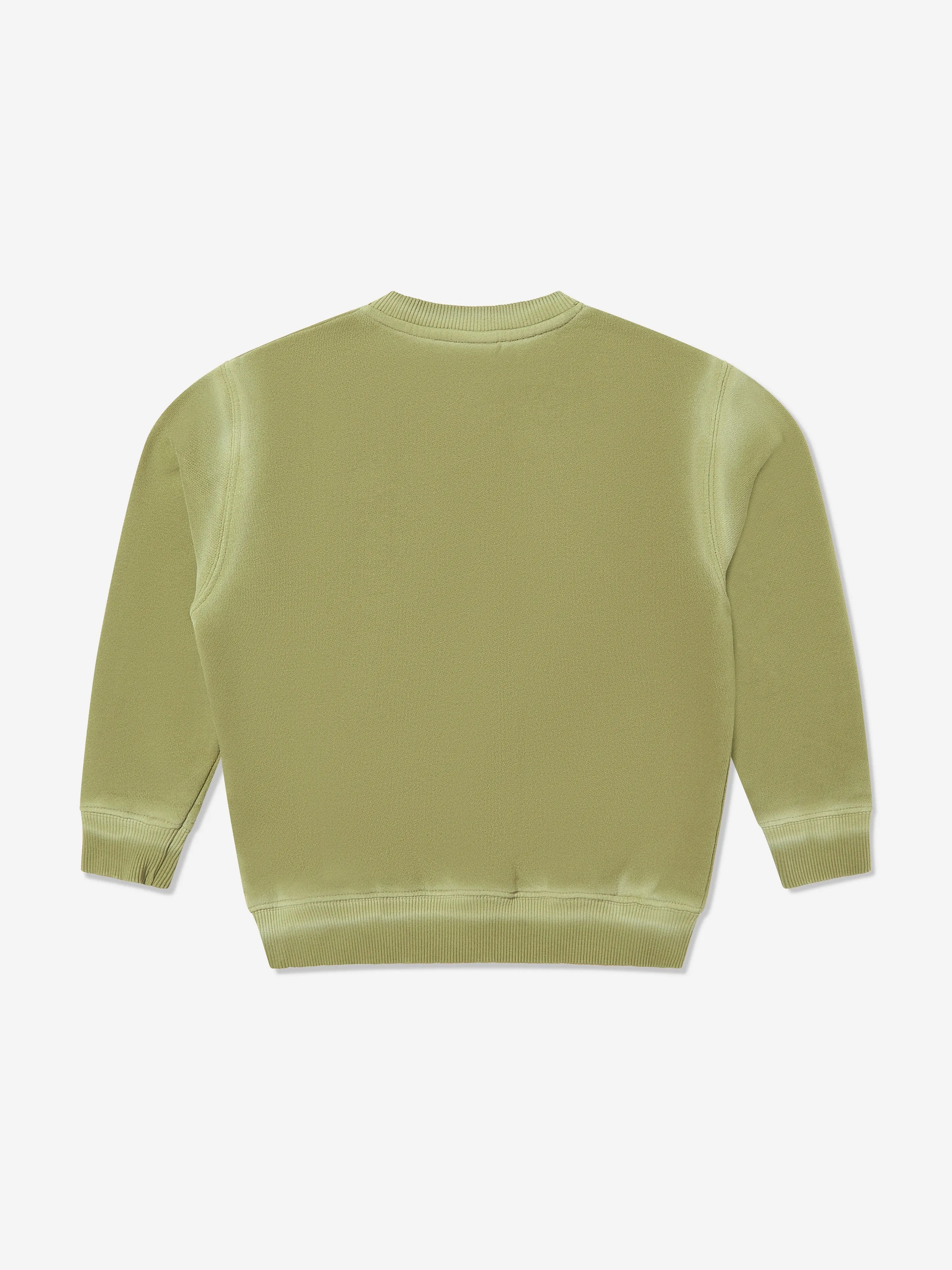 Boys Off Stamp Sweatshirt in Grün