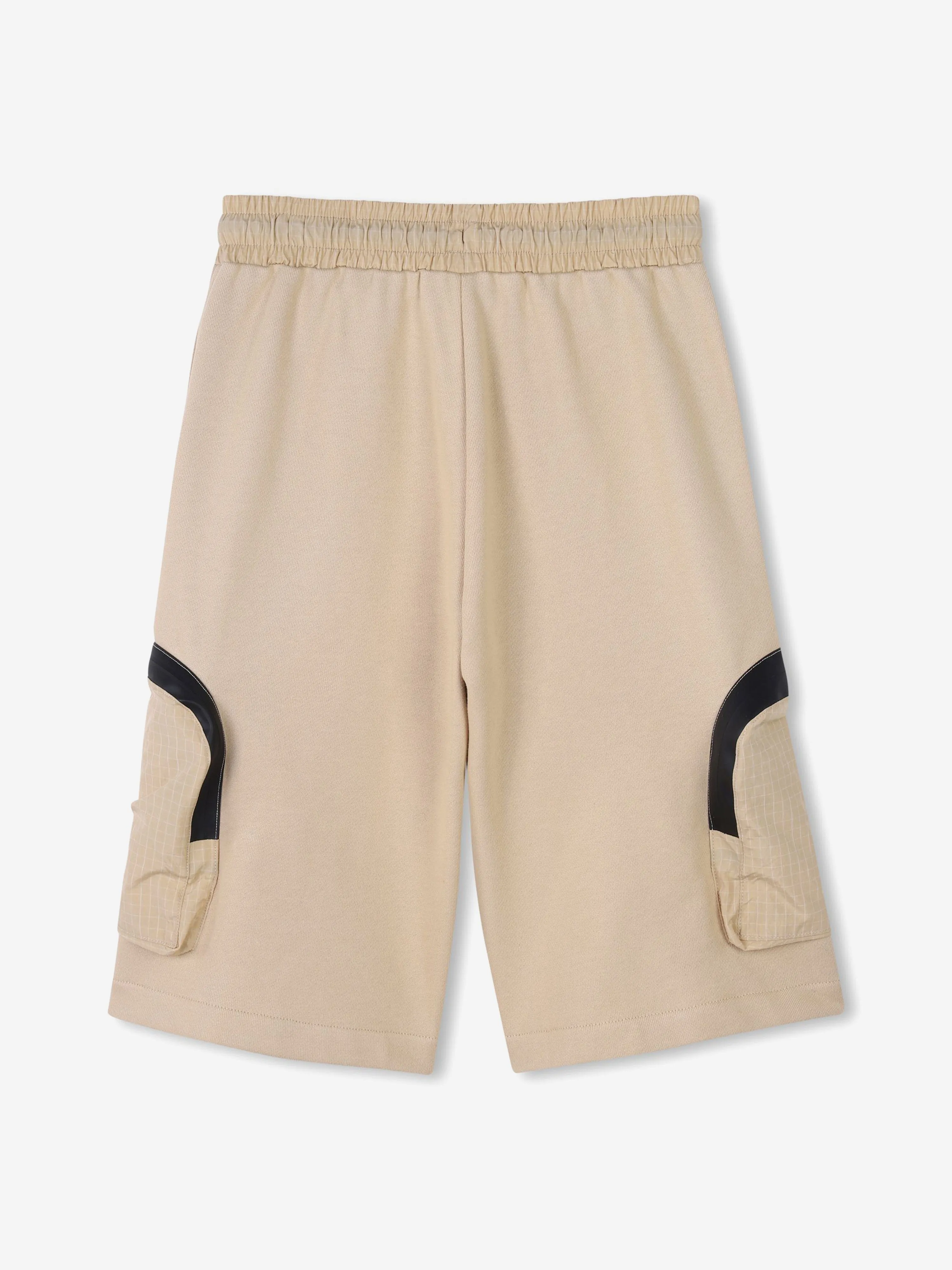 Jungen-Hosentaschen-Bermudashorts in Beige