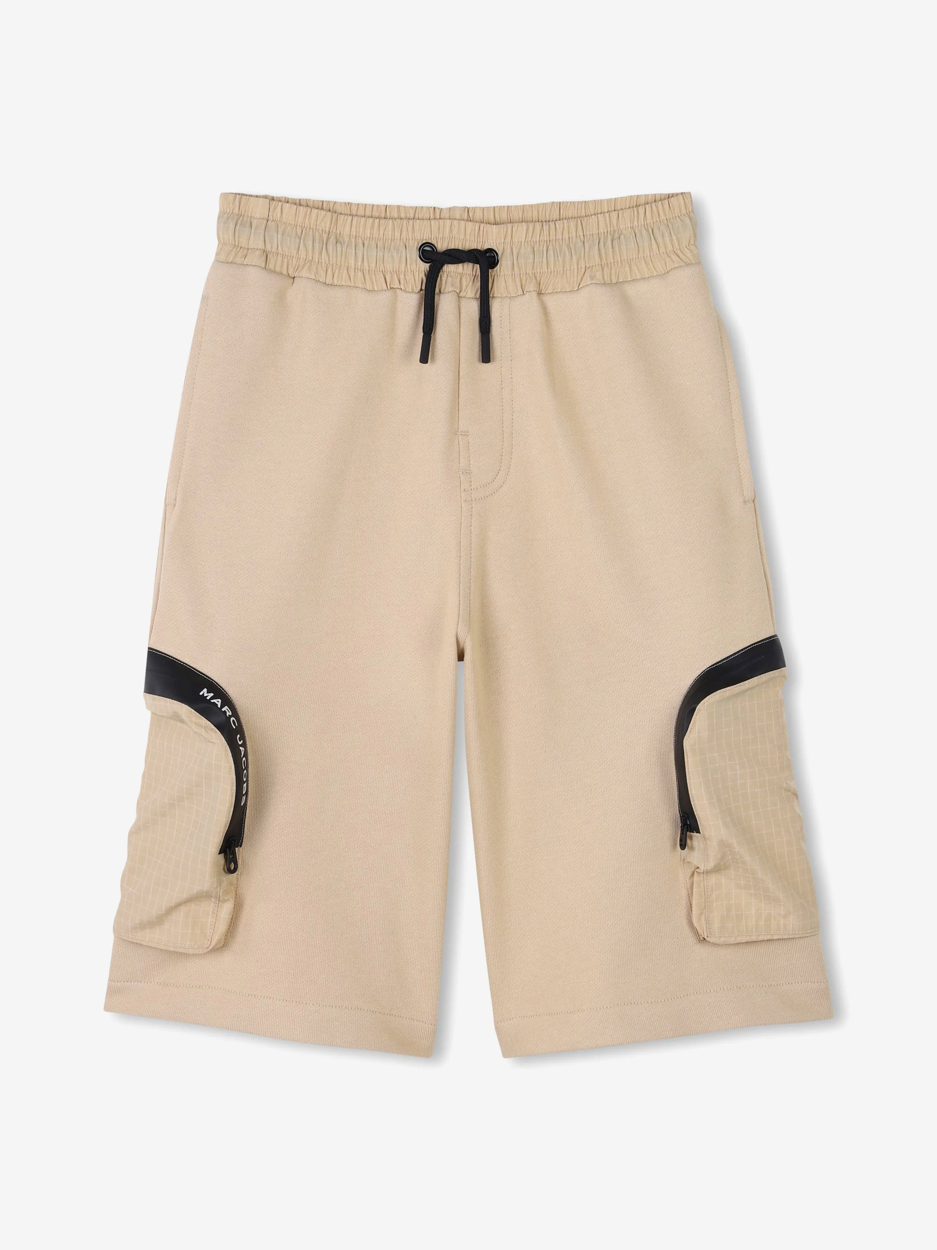 Jungen-Hosentaschen-Bermudashorts in Beige