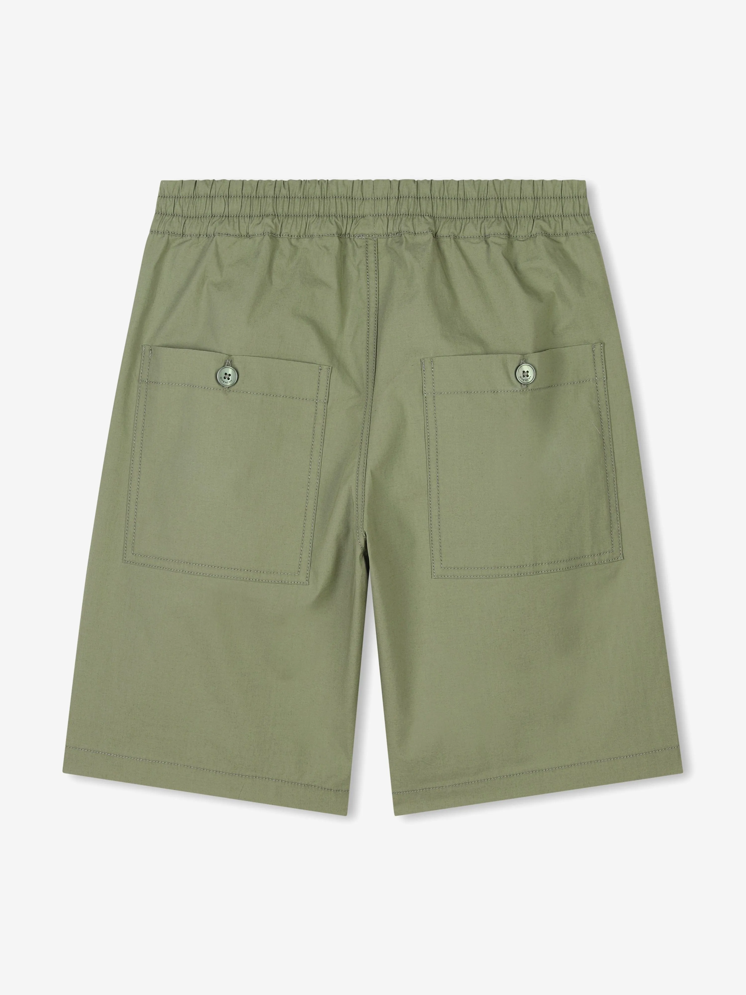 Jungen Bermuda-Shorts mit Tasche in Grün
