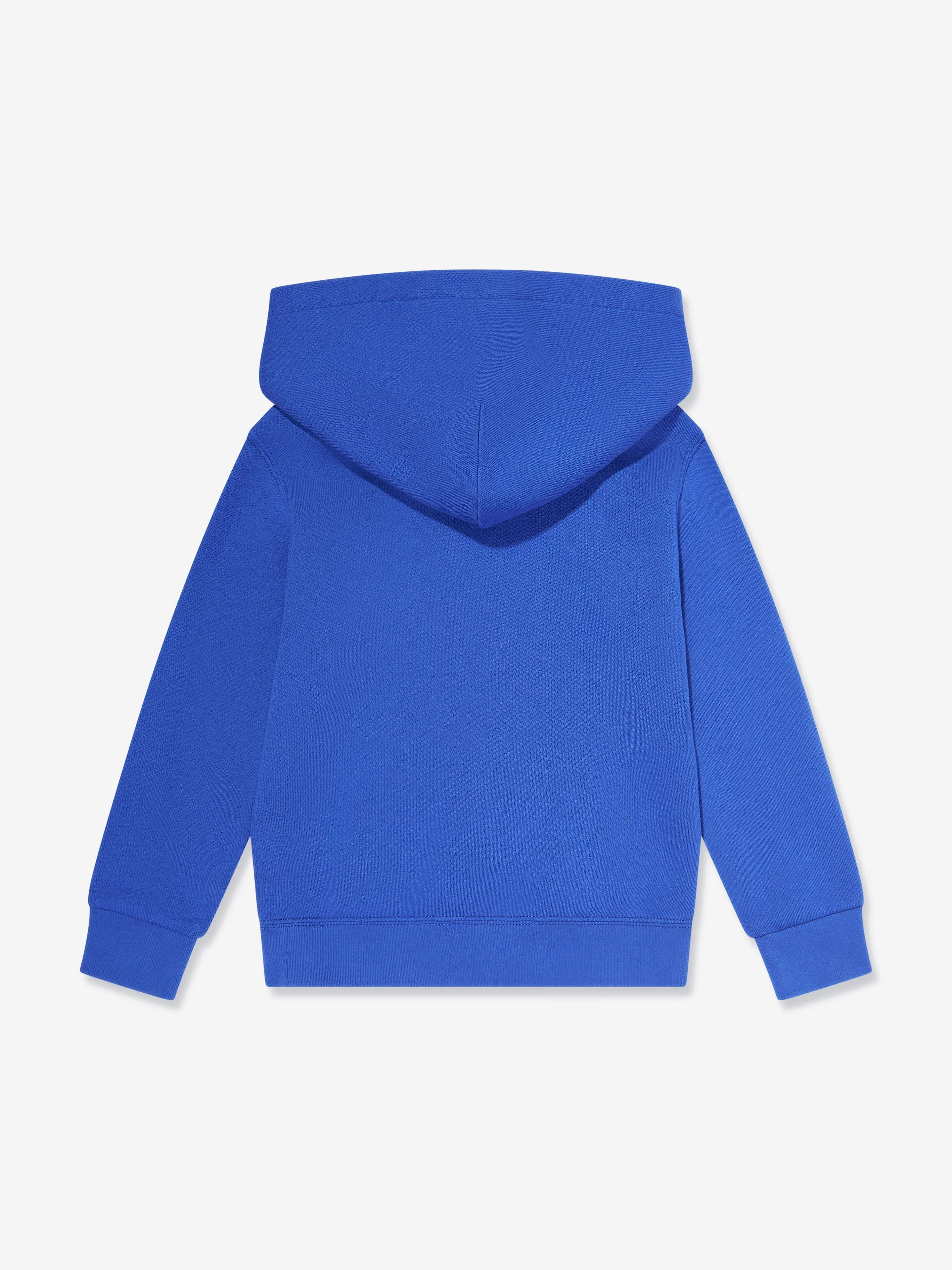 Jungen Polo Hoodie in Blau