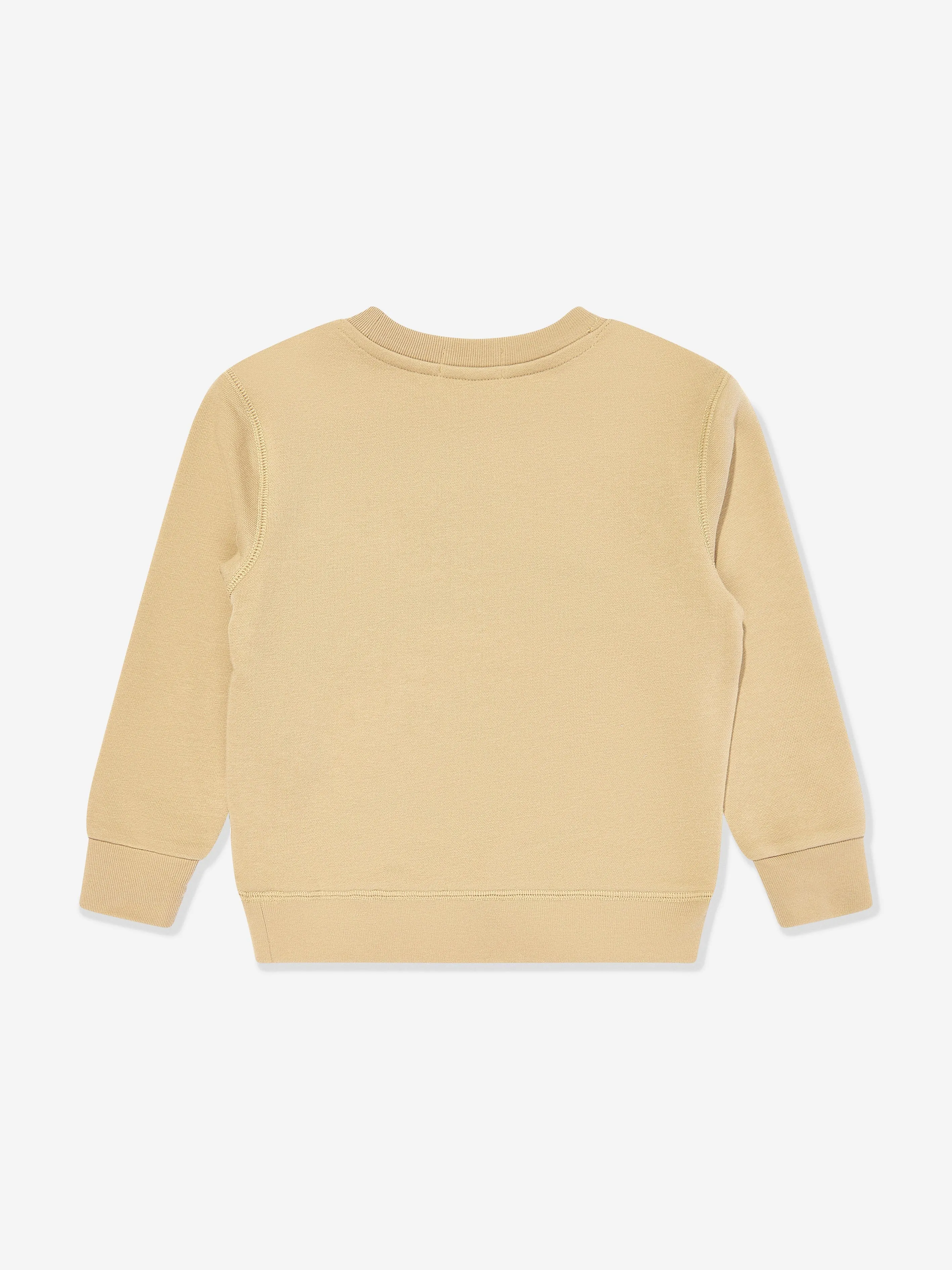 Jungen Polo-Sweatshirt in Beige