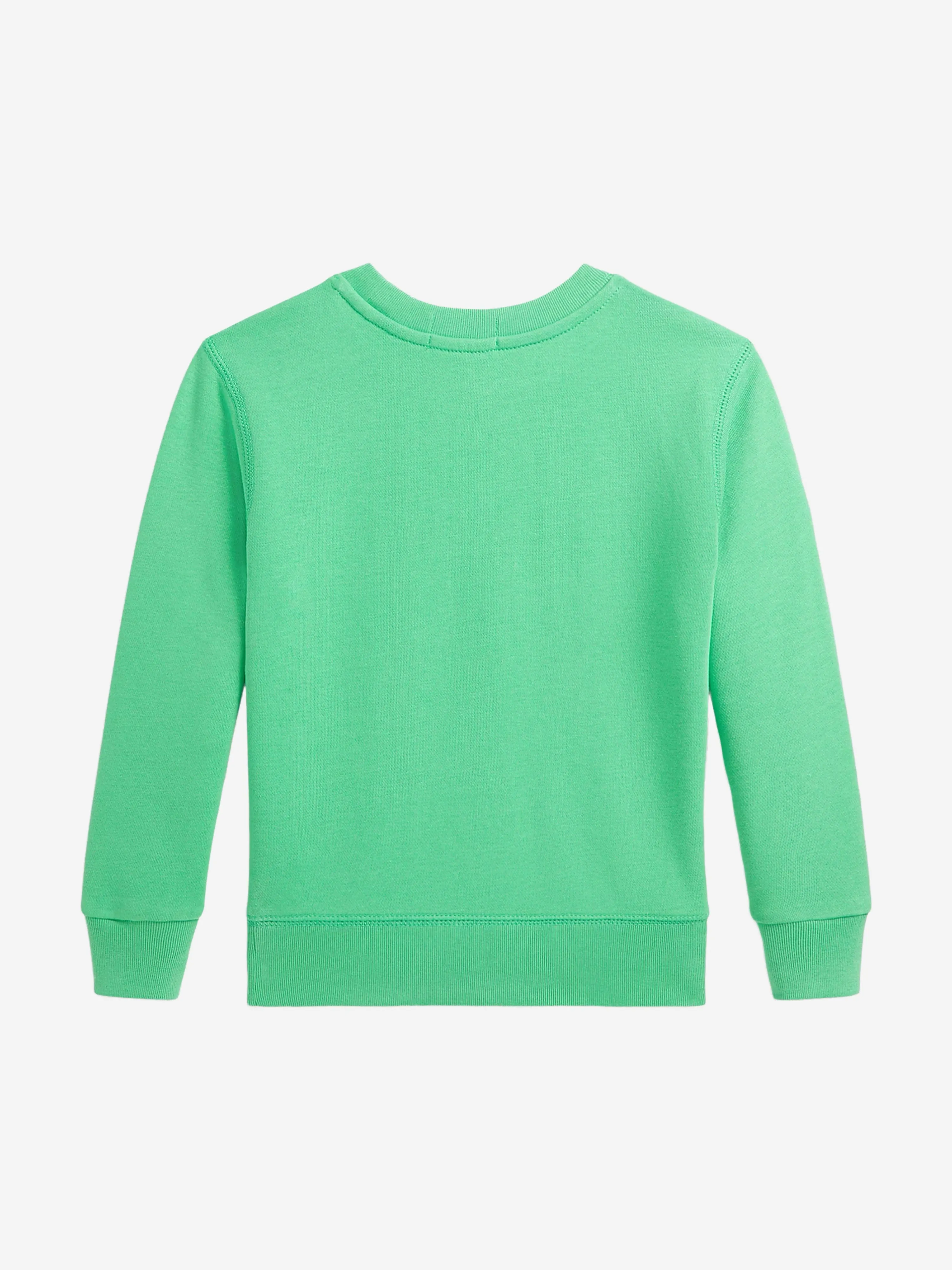 Grünes Polo-Sweatshirt für Jungen