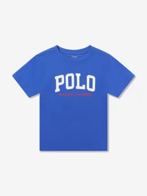 Jungen Polo T-Shirt in Blau