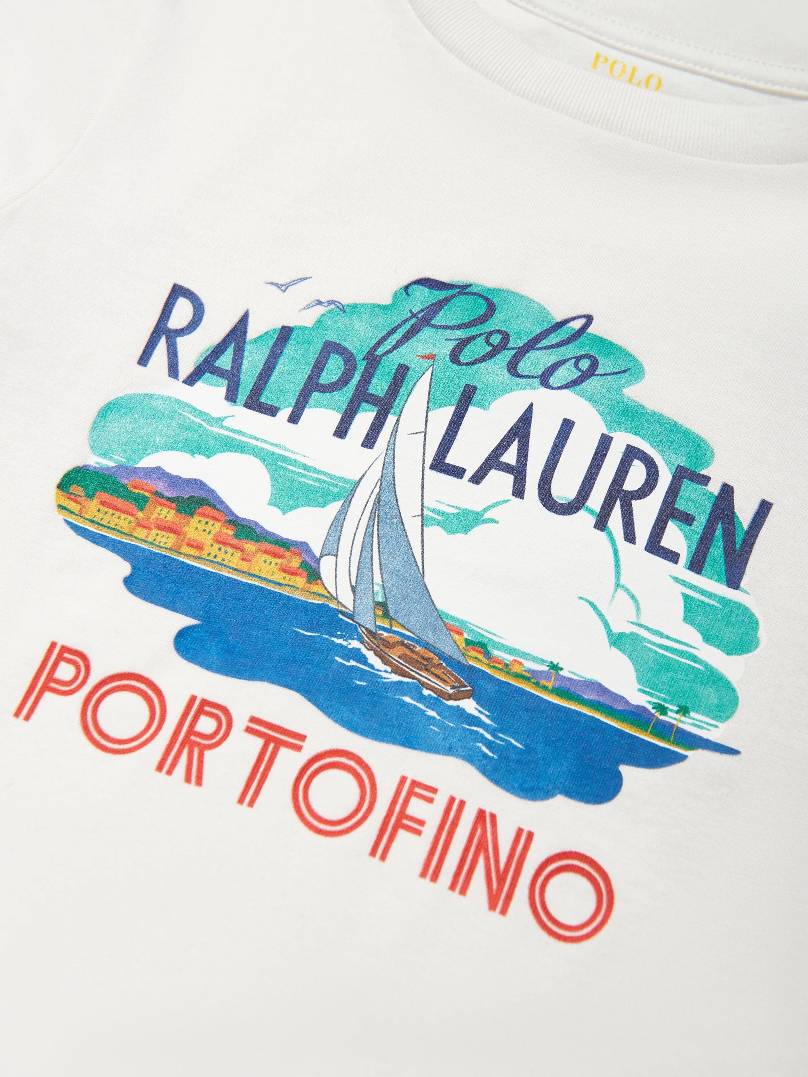 Jungen Portofino T-Shirt in Weiß