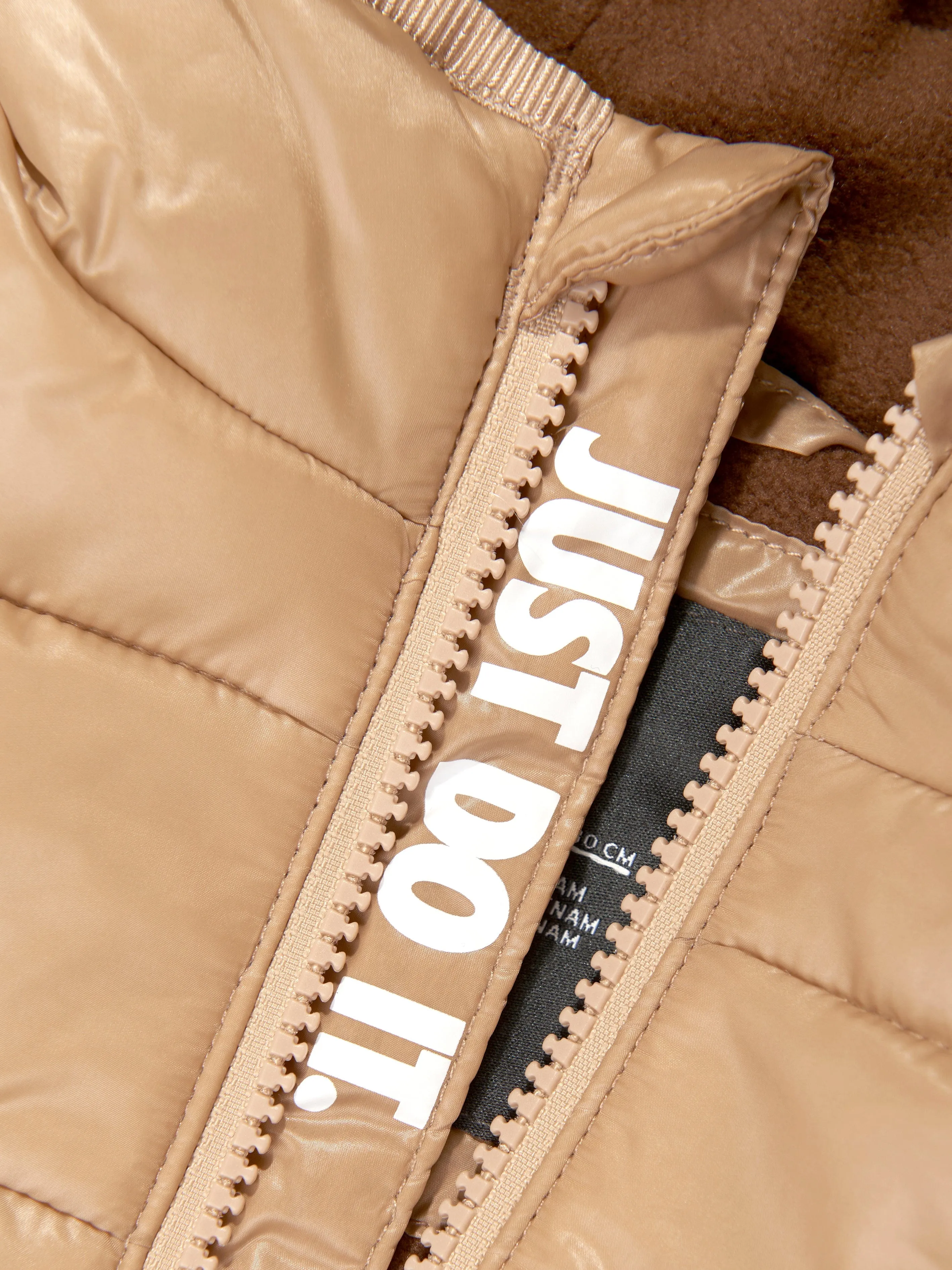 Jungen Steppjacke in Beige