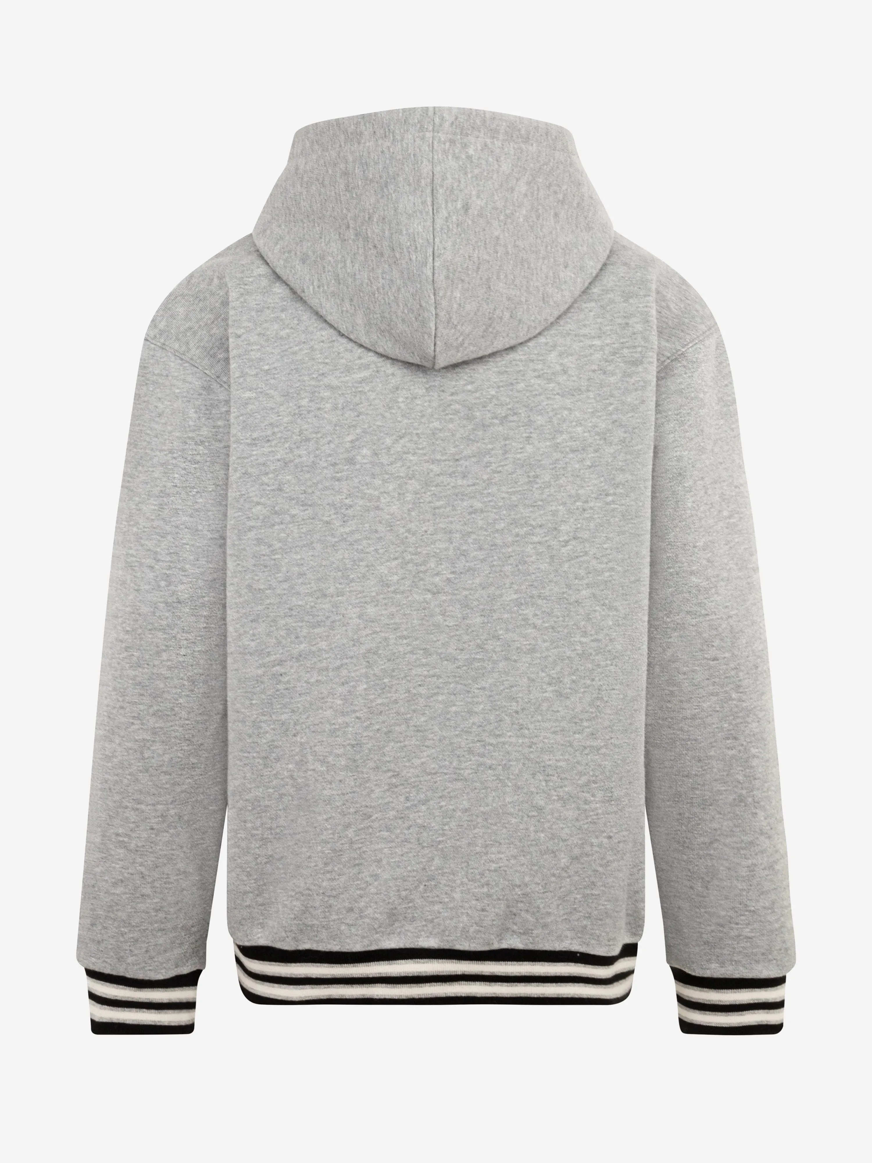 Retro College-Pullover für Jungen in Grau