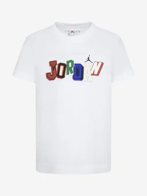 Signature T-Shirt für Jungen in Weiß