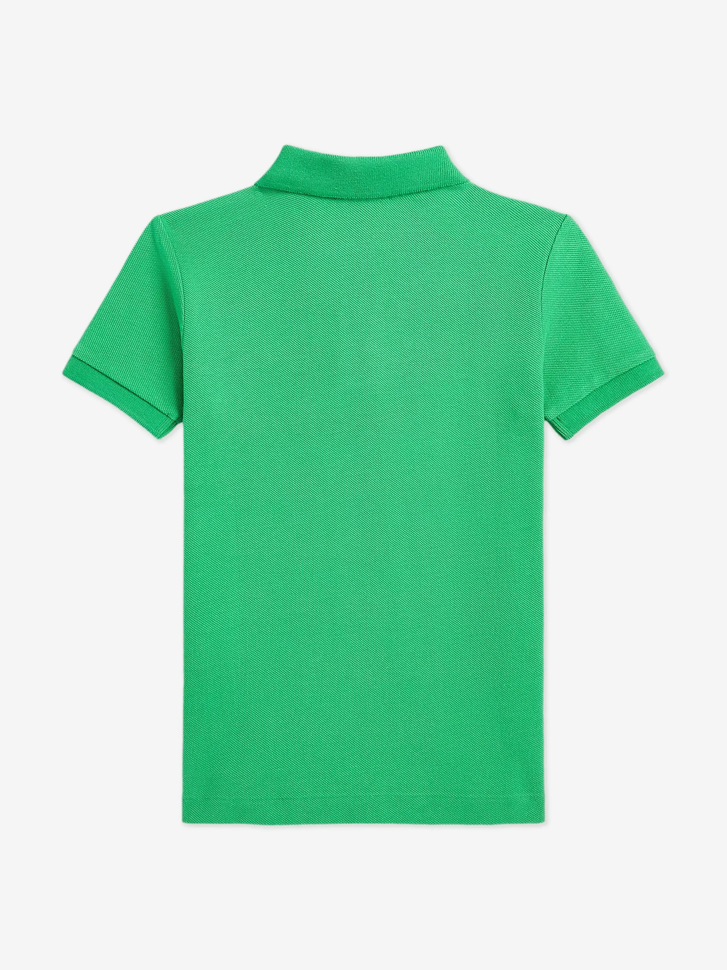Jungen Slim Fit Polo-Shirt in Grün