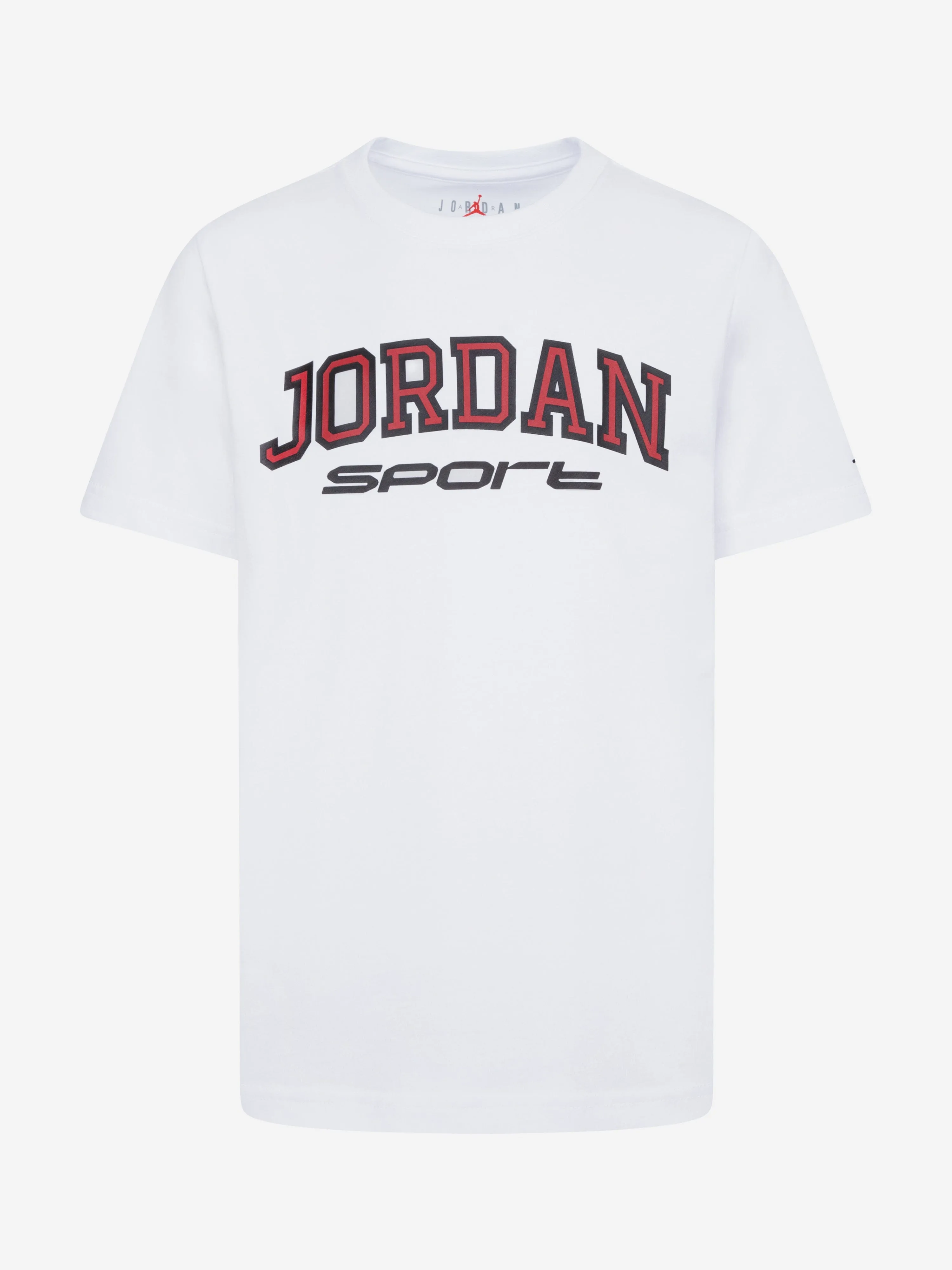 Jungen Sport Logo T-Shirt in Weiß
