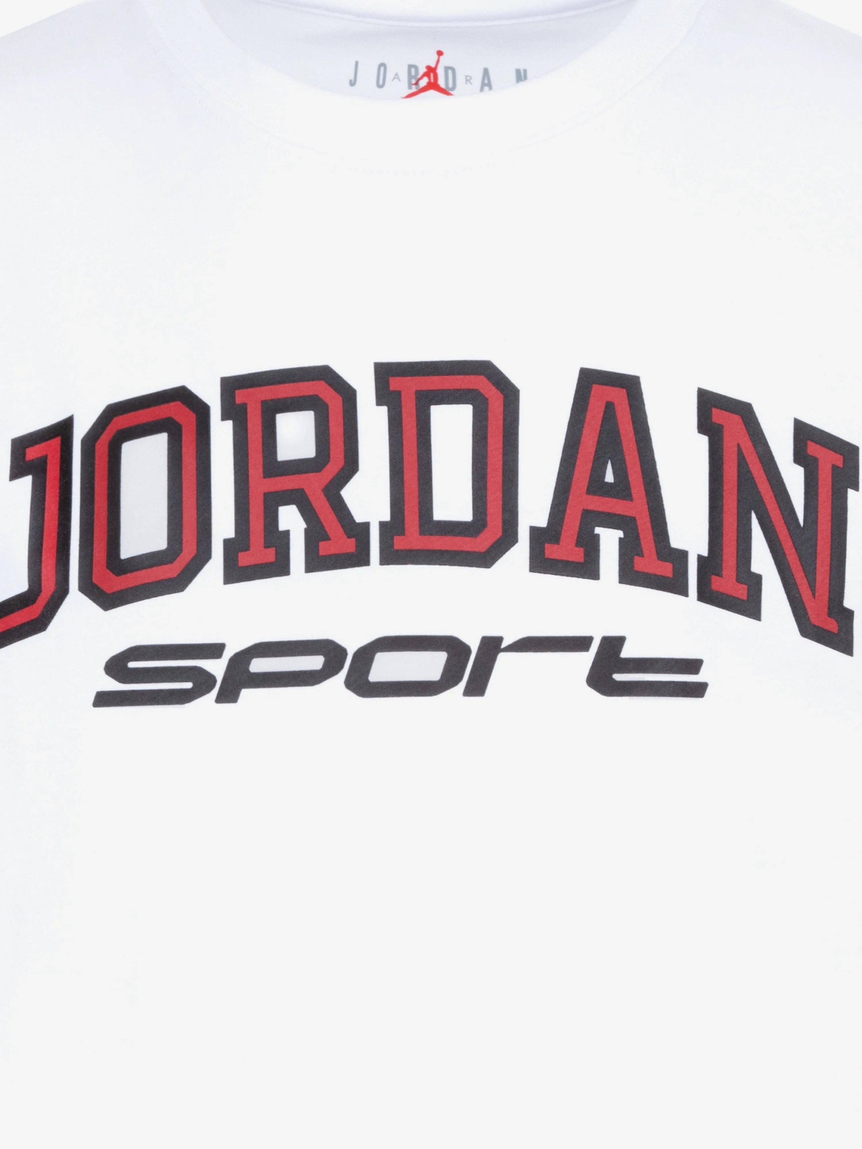 Jungen Sport Logo T-Shirt in Weiß