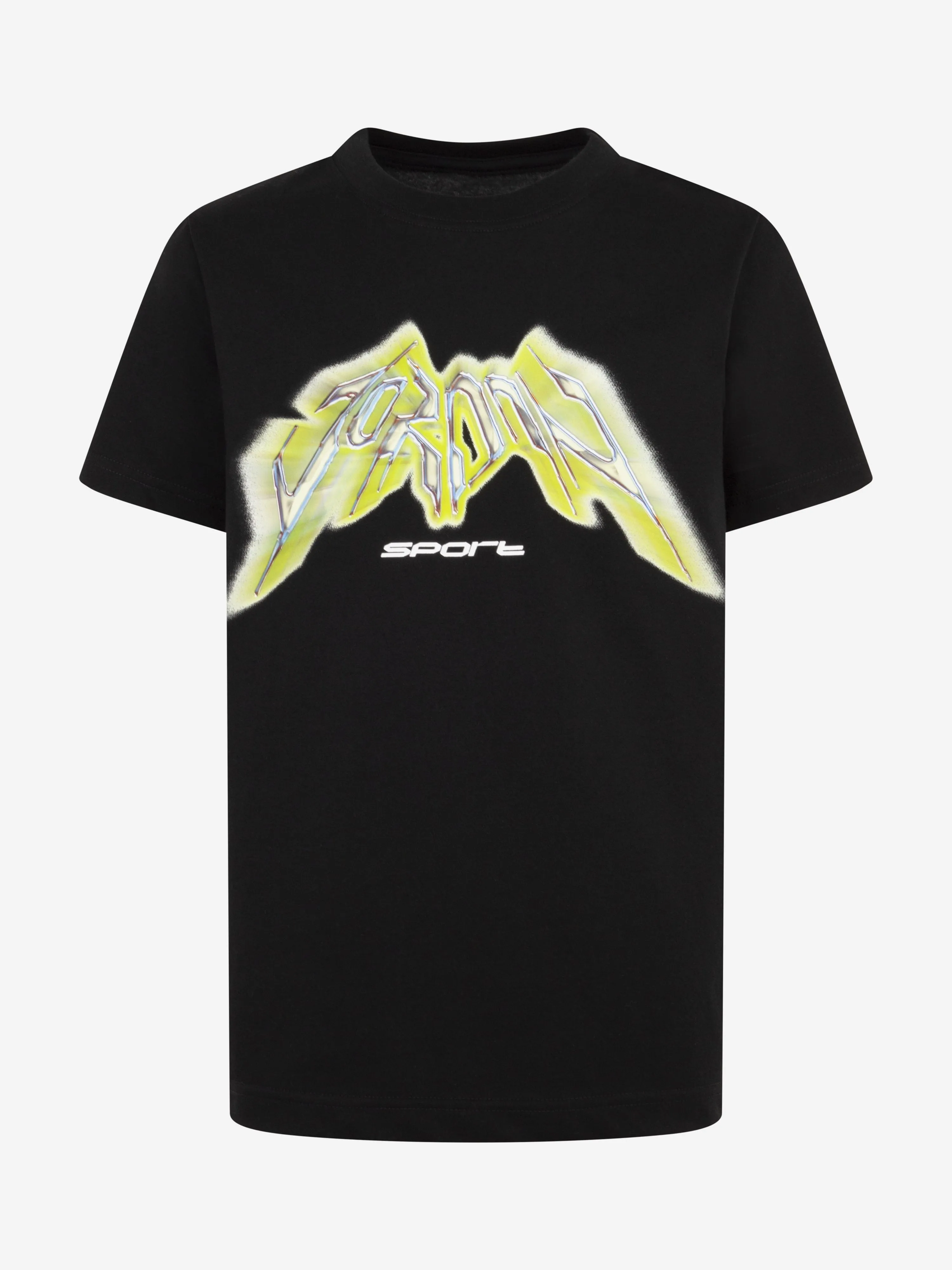 Jungen Sport Grafik T-Shirt in Schwarz