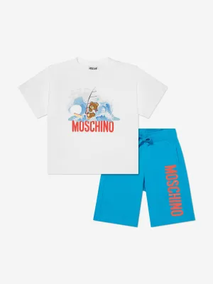 Jungen T-Shirt und Shorts Set in Blau