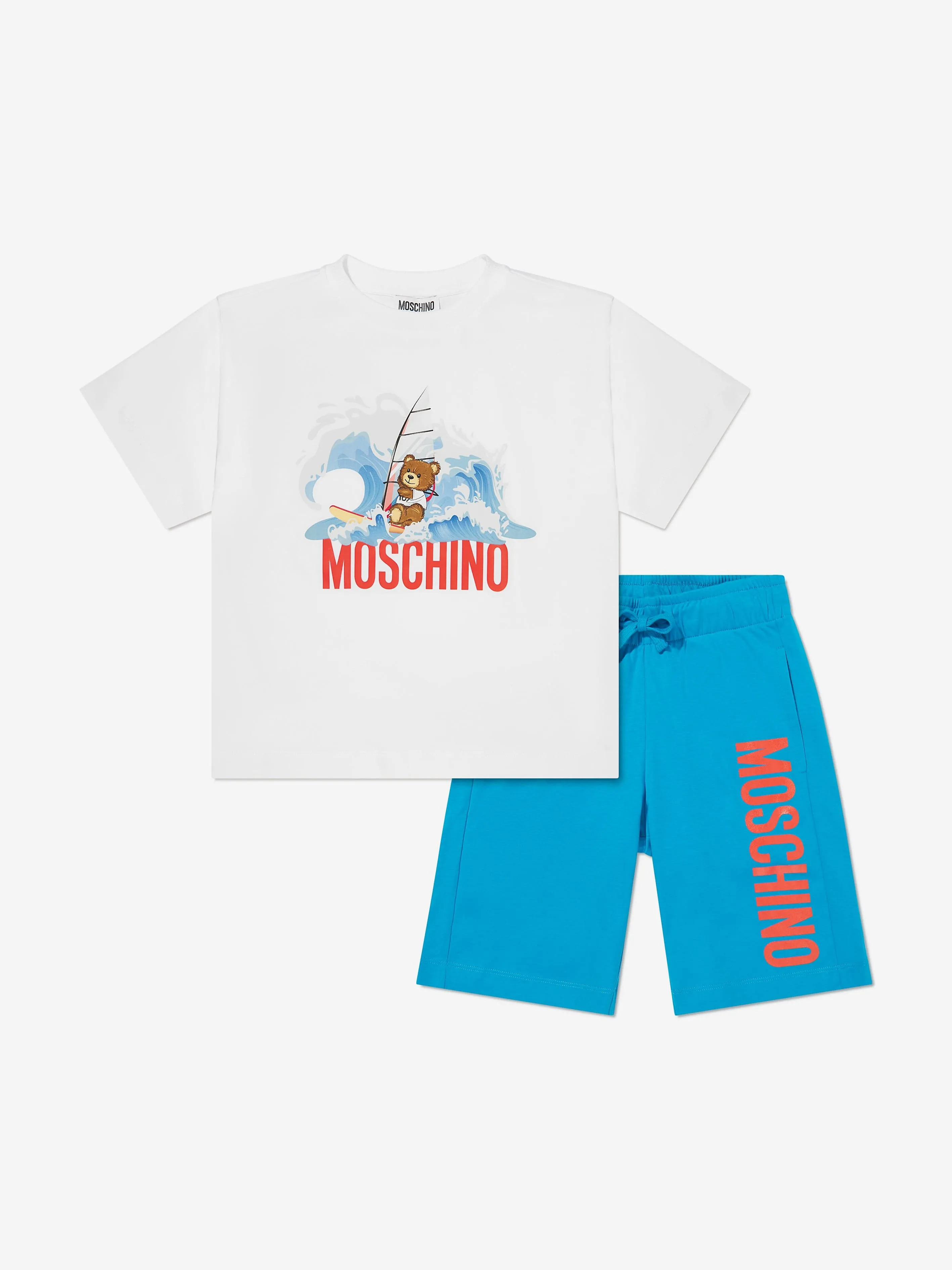 Jungen T-Shirt und Shorts Set in Blau