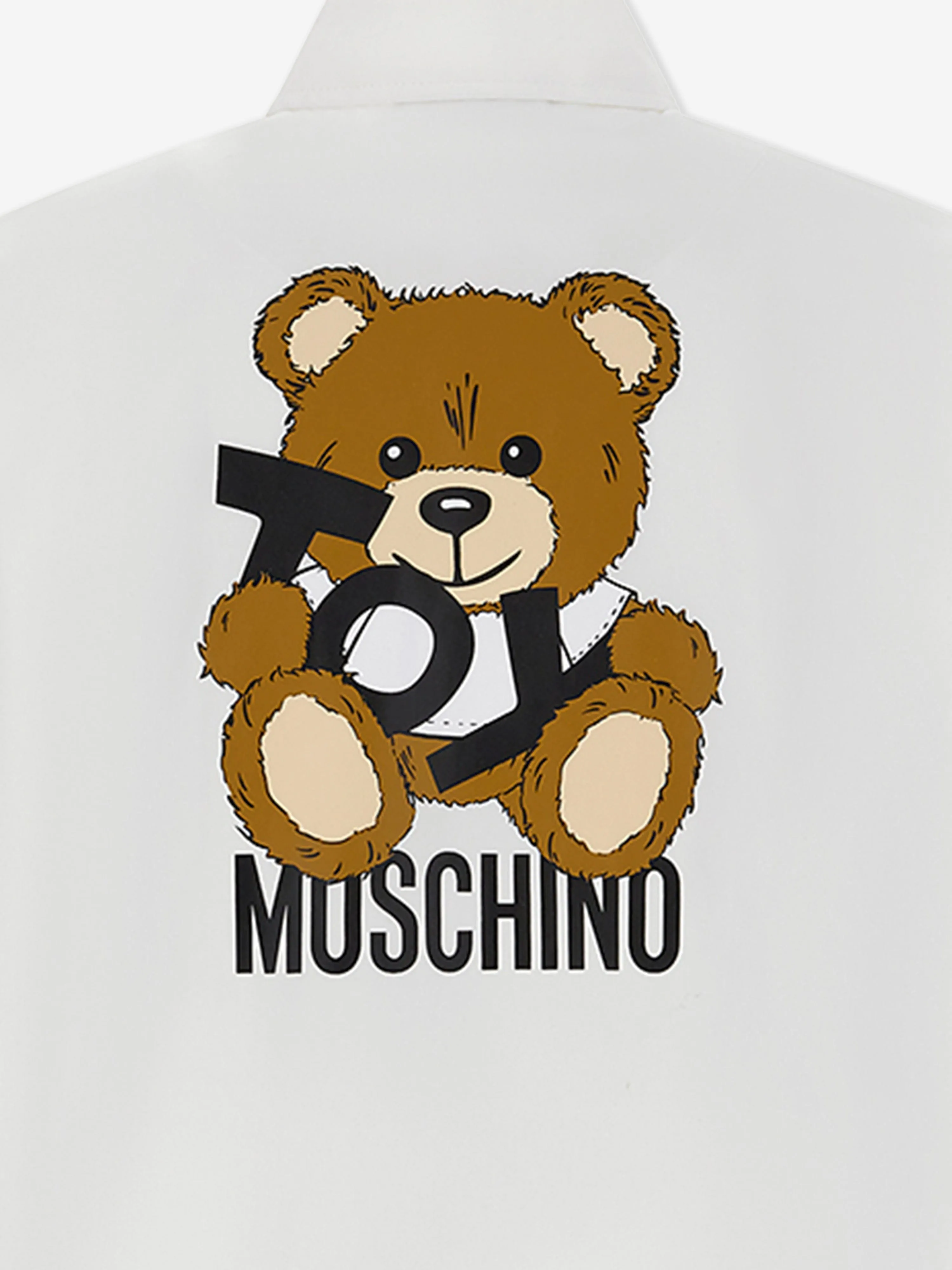 Jungen Teddybär Logo T-Shirt in Weiß
