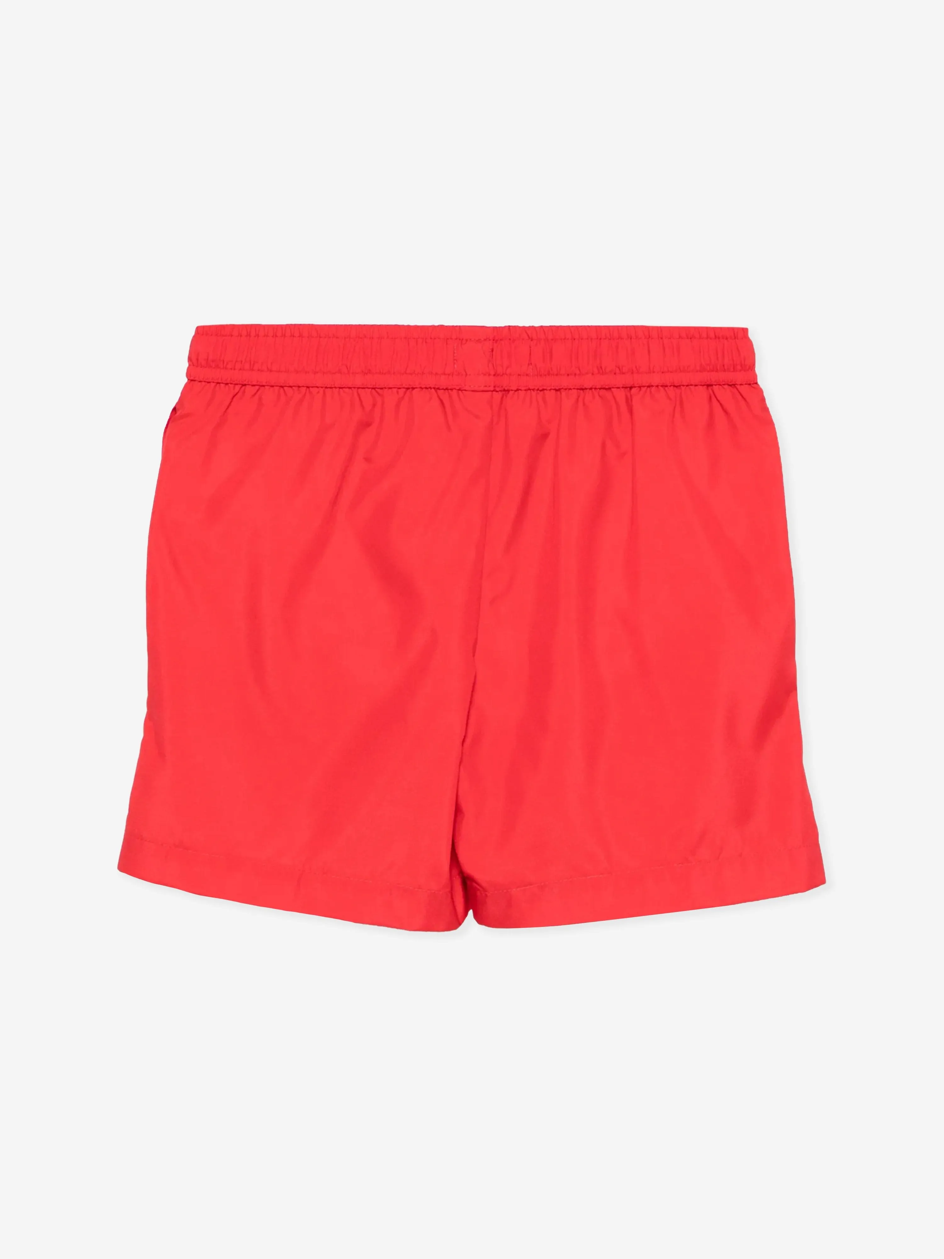 Rote Badehose für Jungen mit Teddybär-Logo