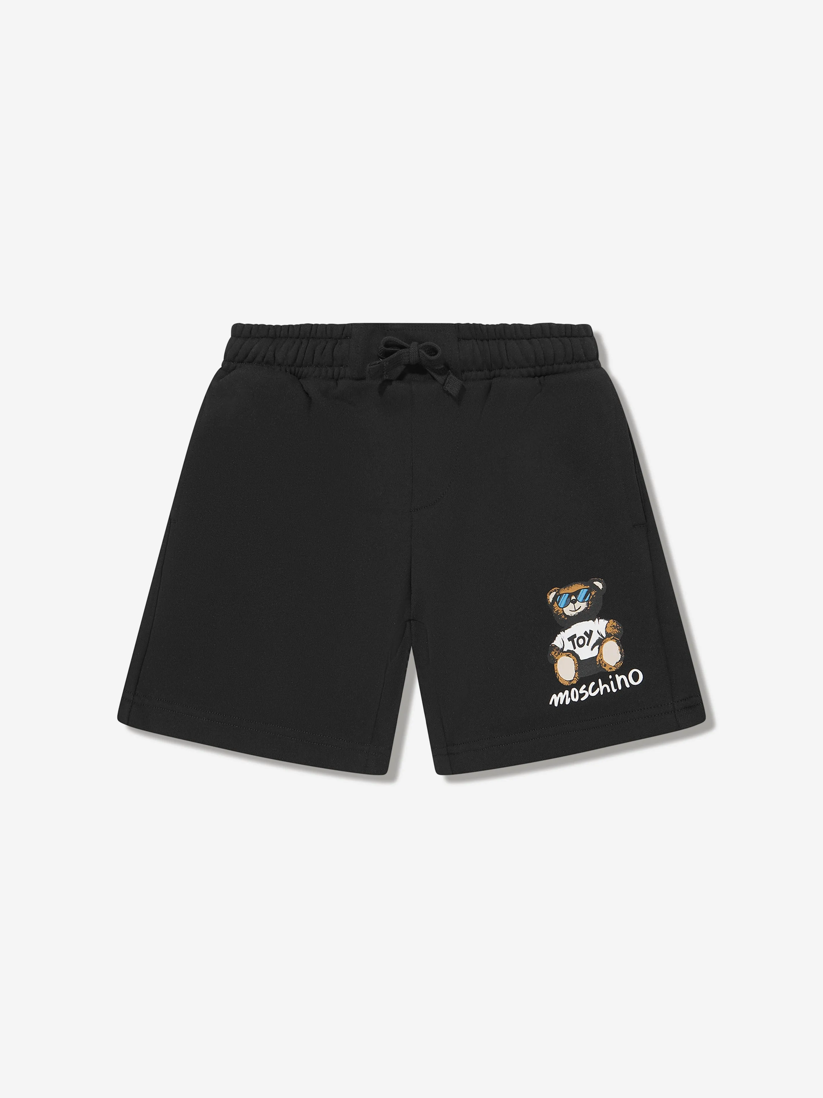 Jungen Teddybär Kurzarm-Set in Weiß