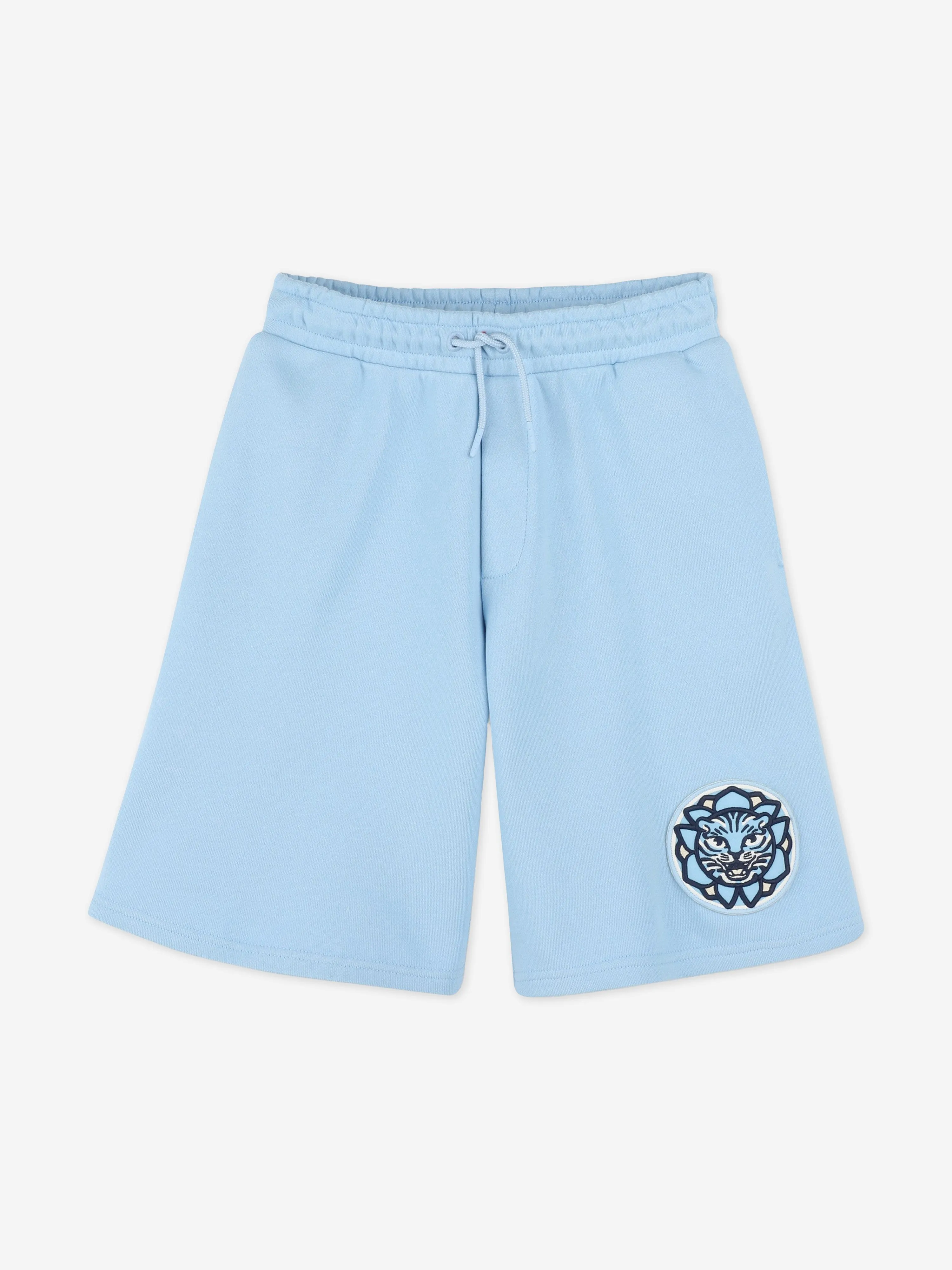 Jungen Tiger Bermuda Shorts in Blau
