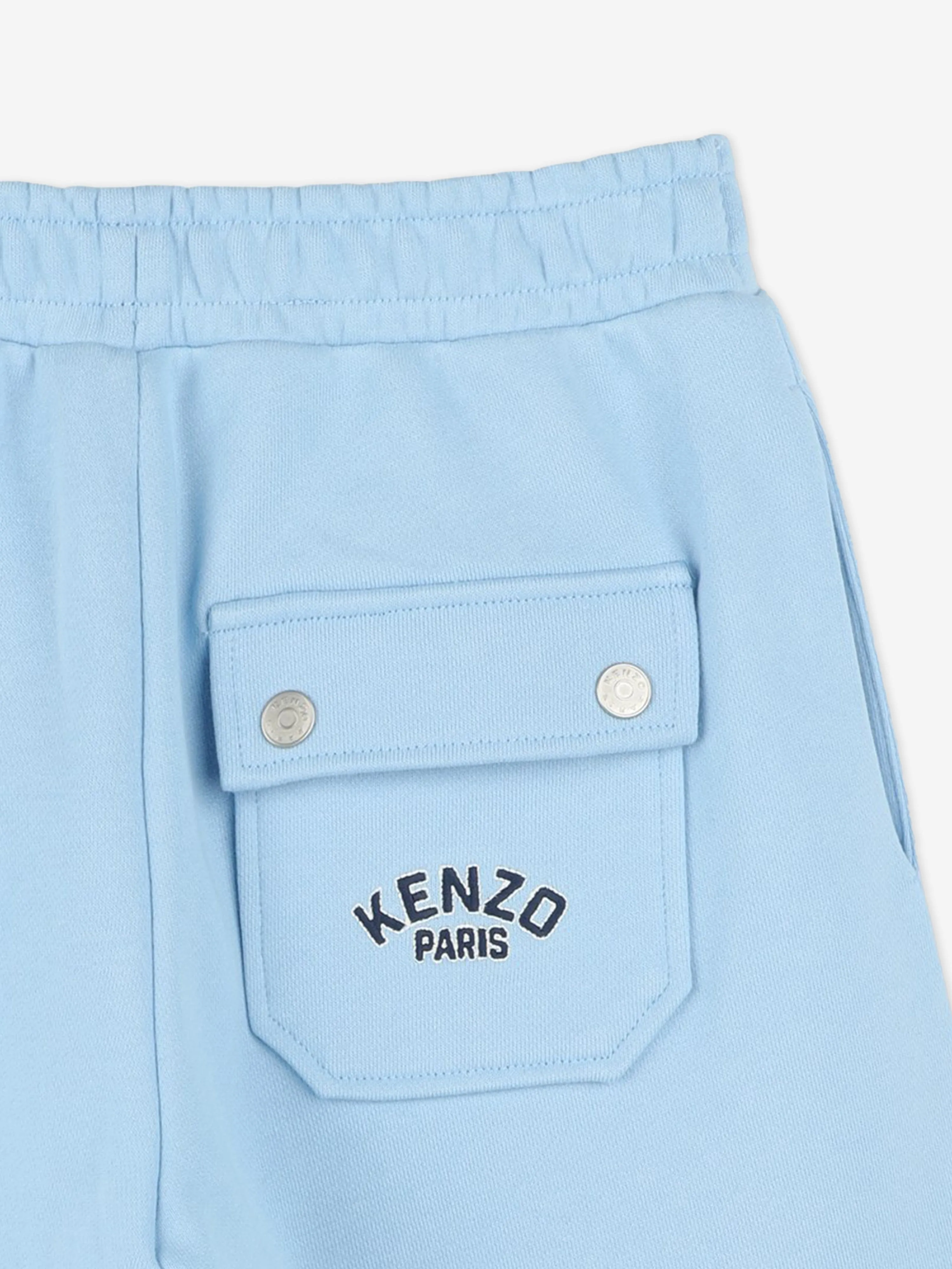 Jungen Tiger Bermuda Shorts in Blau