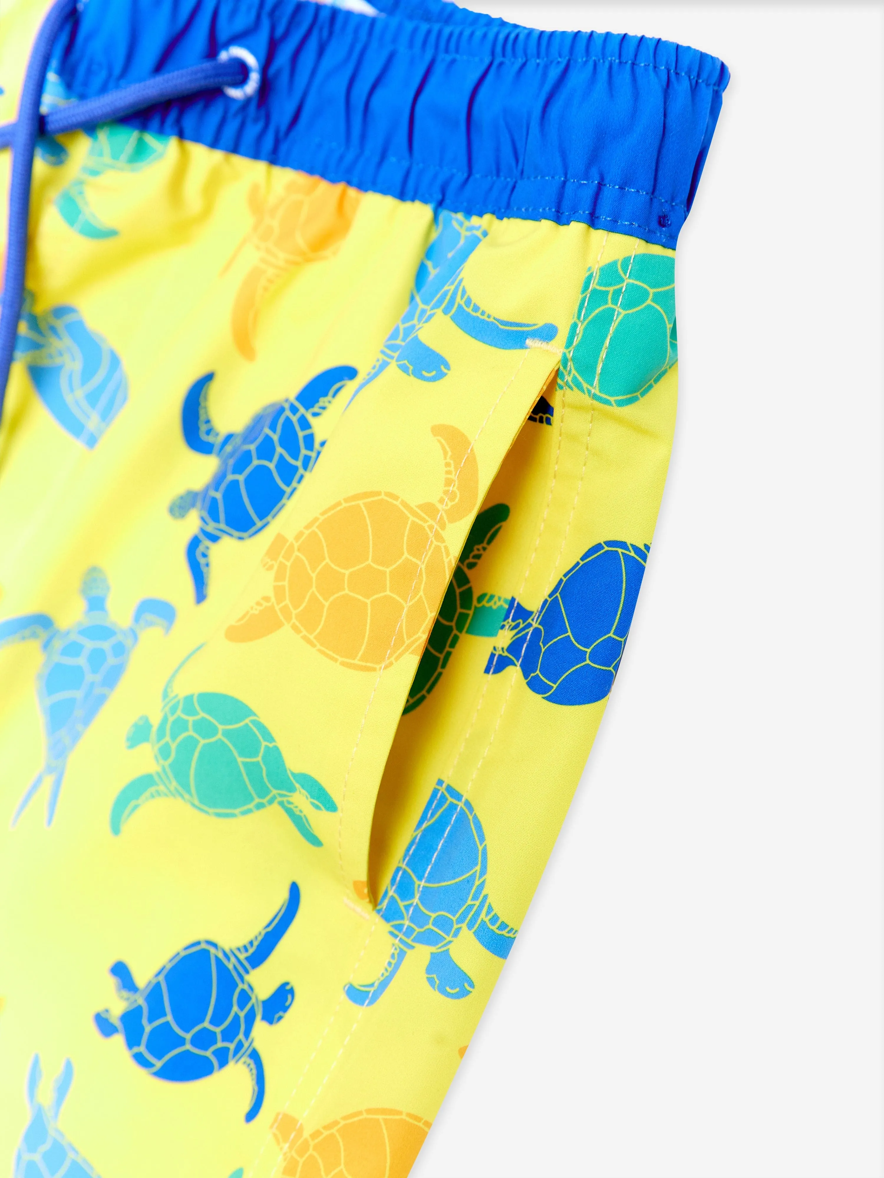 Jungen Turtle Beach Shorts in Gelb (UPF50 )
