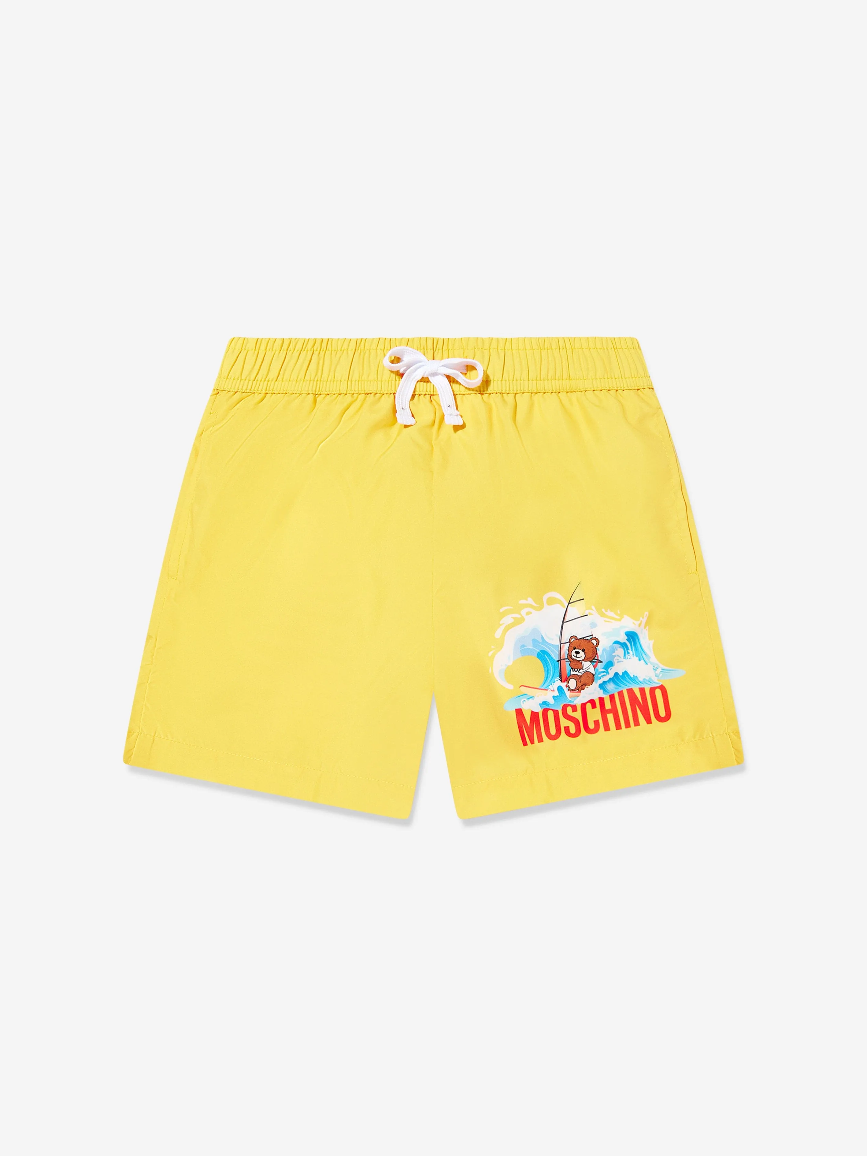 Jungen Windsurfing Teddy Badeshorts in Gelb