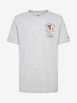 Graues Winterferien-T-Shirt für Jungen