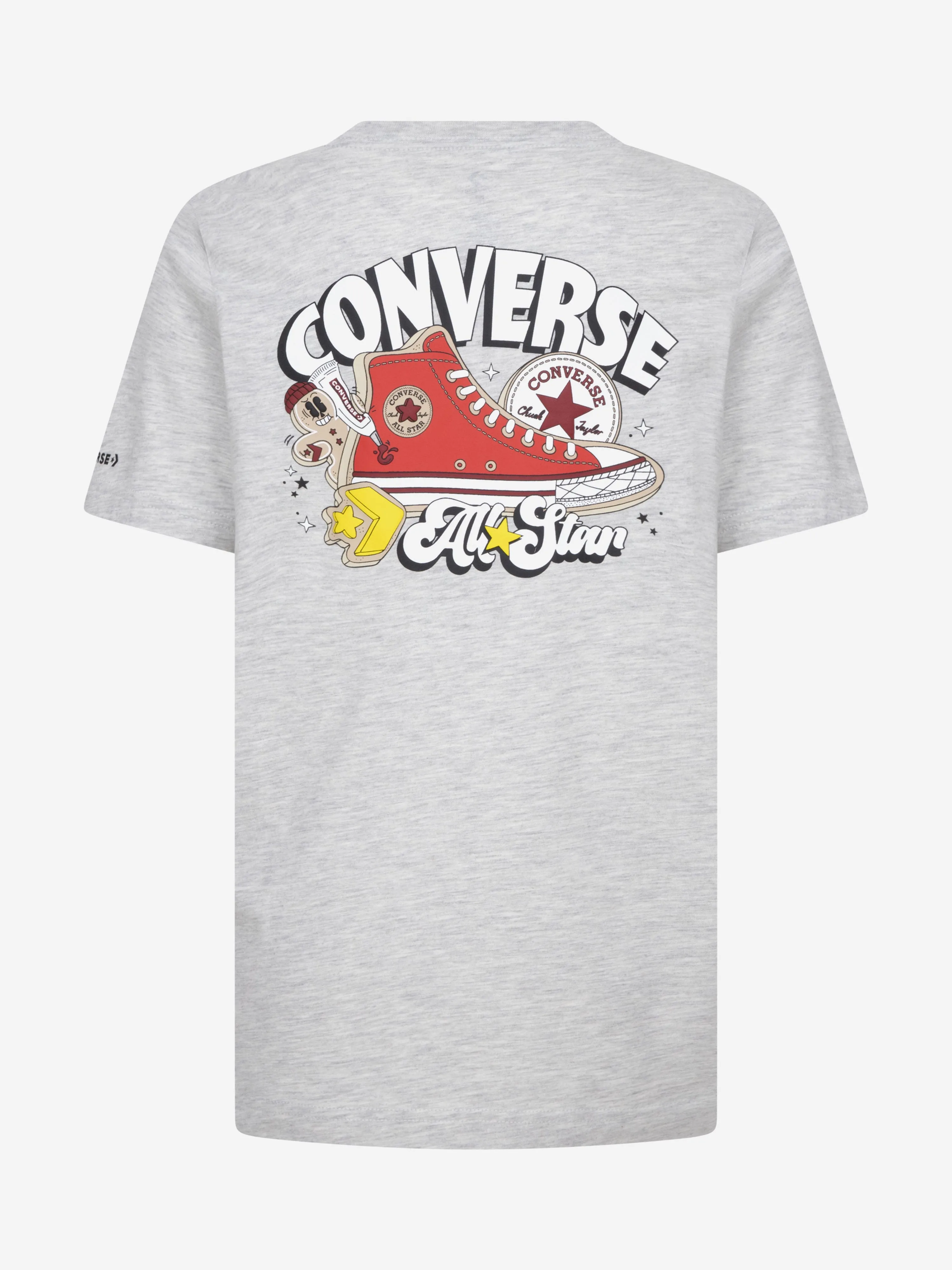 Graues Winterferien-T-Shirt für Jungen