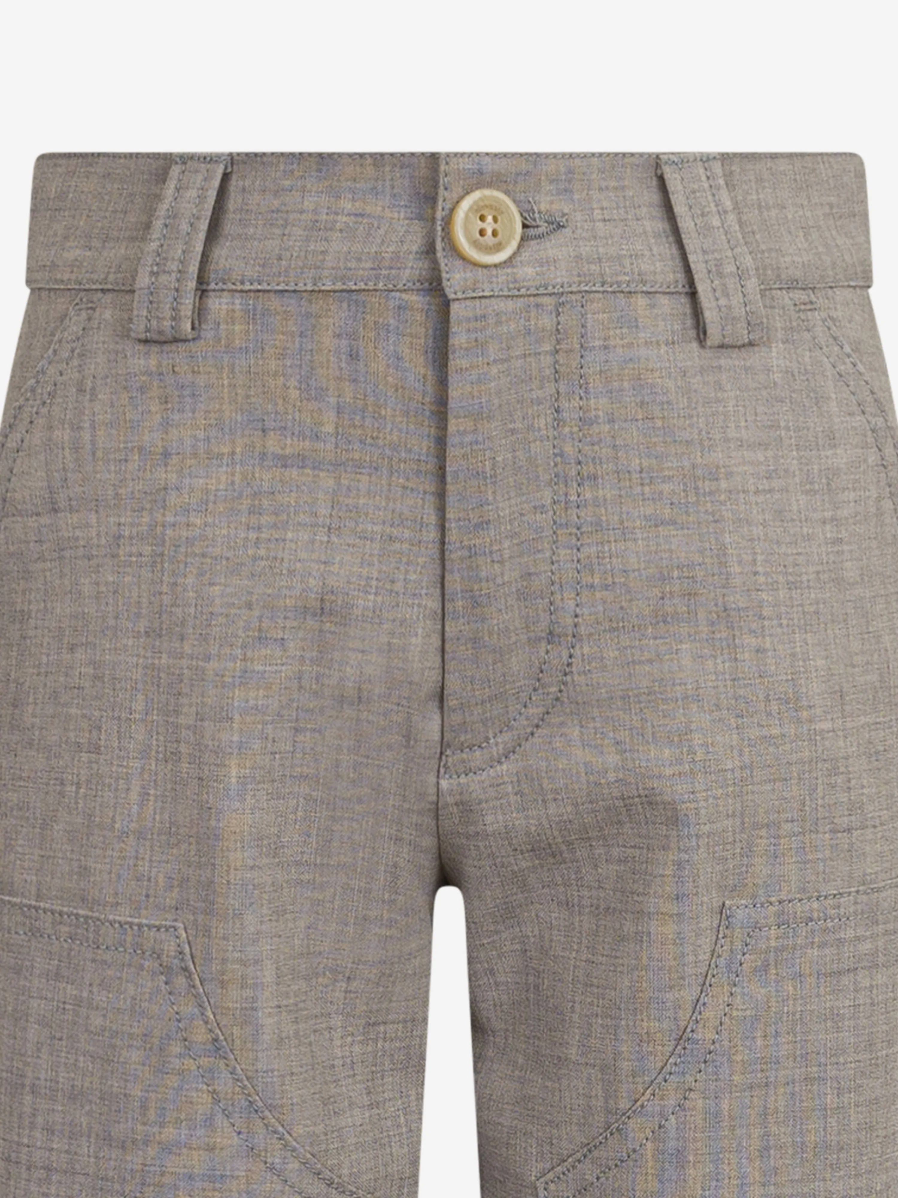 Graue Wollhosen für Jungen