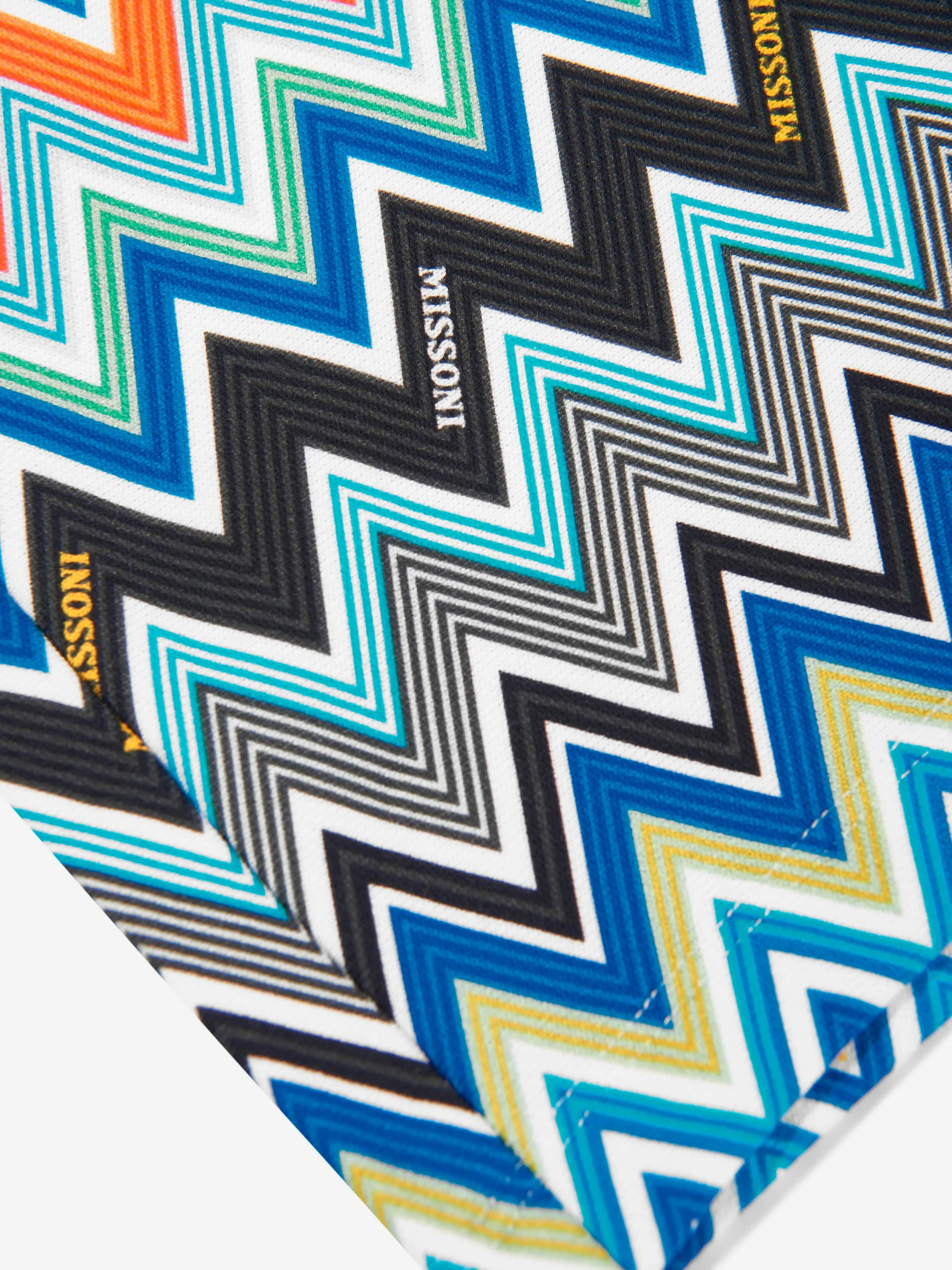Jungen Zickzack-Jersey-Shorts in Blau
