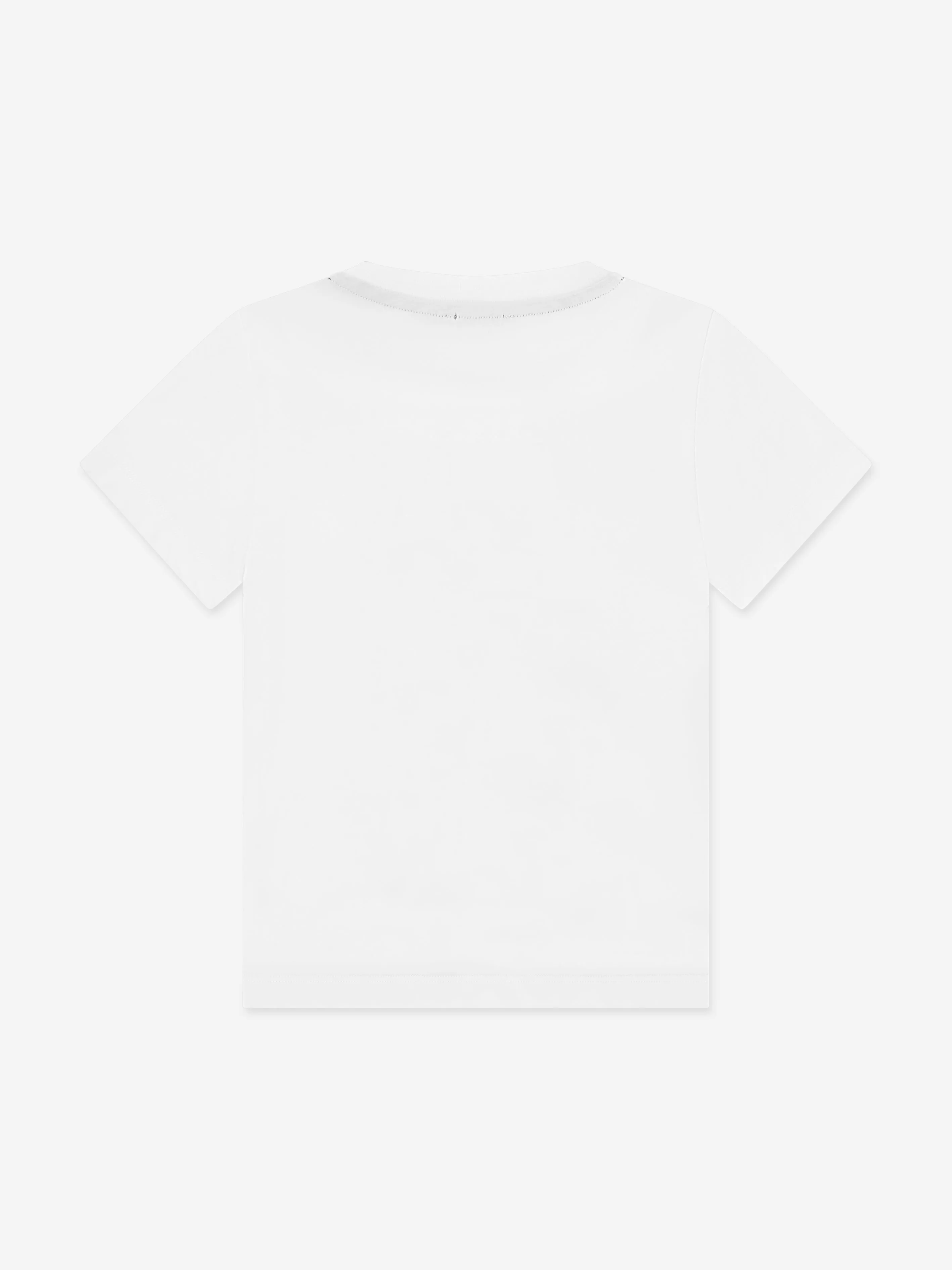 Jungen Zickzack-Druck T-Shirt in Weiß