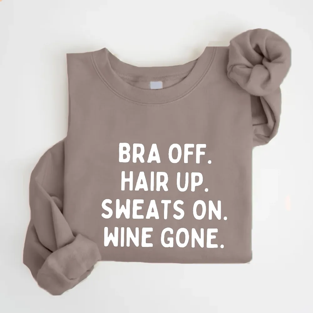 Bra Off, Sweats On Sweatshirt postpartum clothes sale