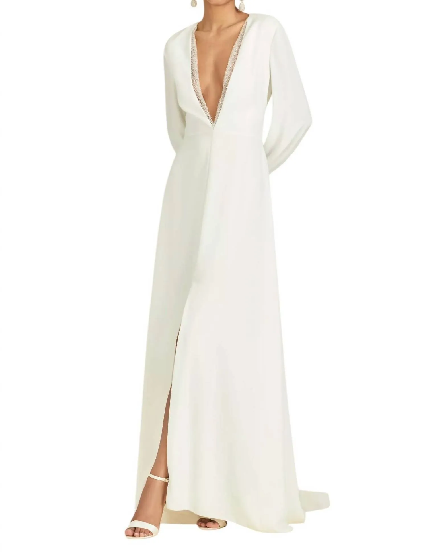 Britt Gown In Off White
