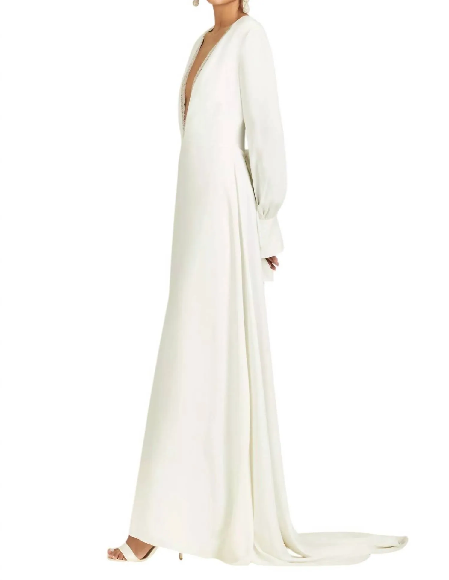 Britt Gown In Off White