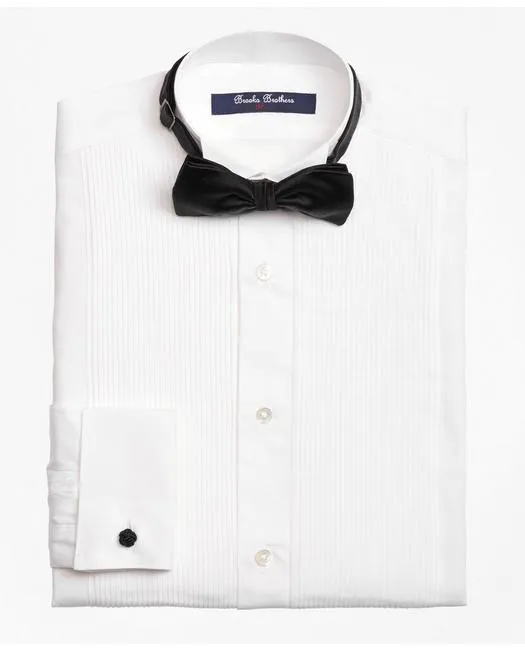 Brooks Brothers Herren Smokinghemd Weiß Brooks Brothers