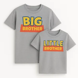 Brothers Toys Matching T-Shirts Heather Grey boys apparel promo code