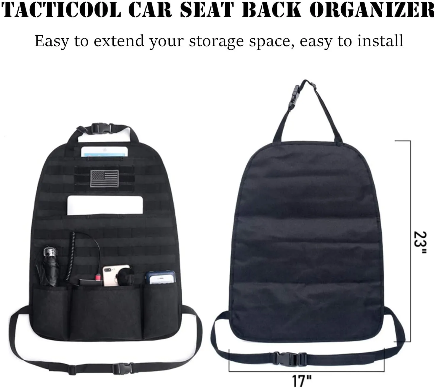 Popular sites MOLLE Car Seat Organizer - Deluxe on our site, 74% off, clearance price for you, Welcome!