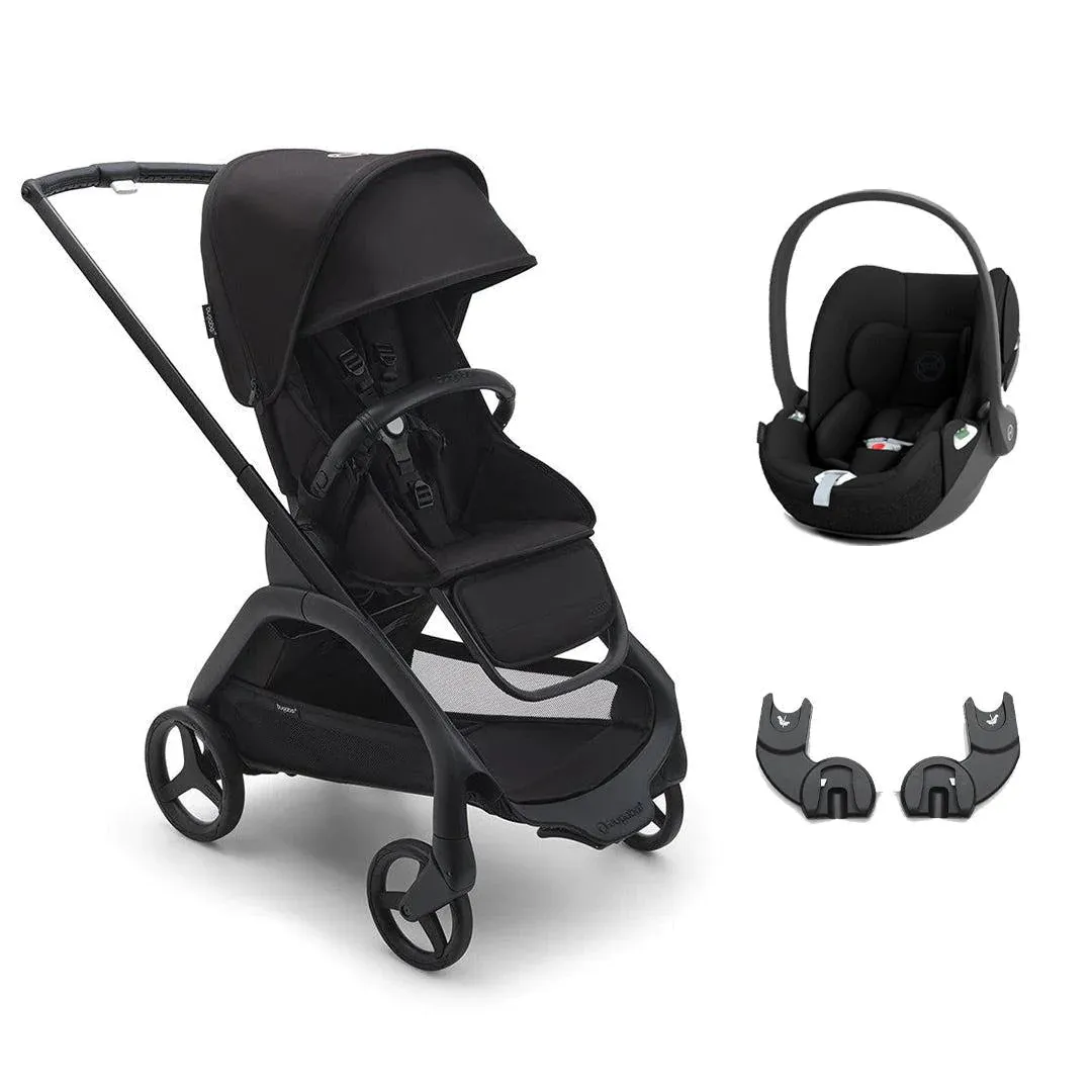 Bugaboo Dragonfly   Cloud T Reisesystem - Mitternachtsschwarz