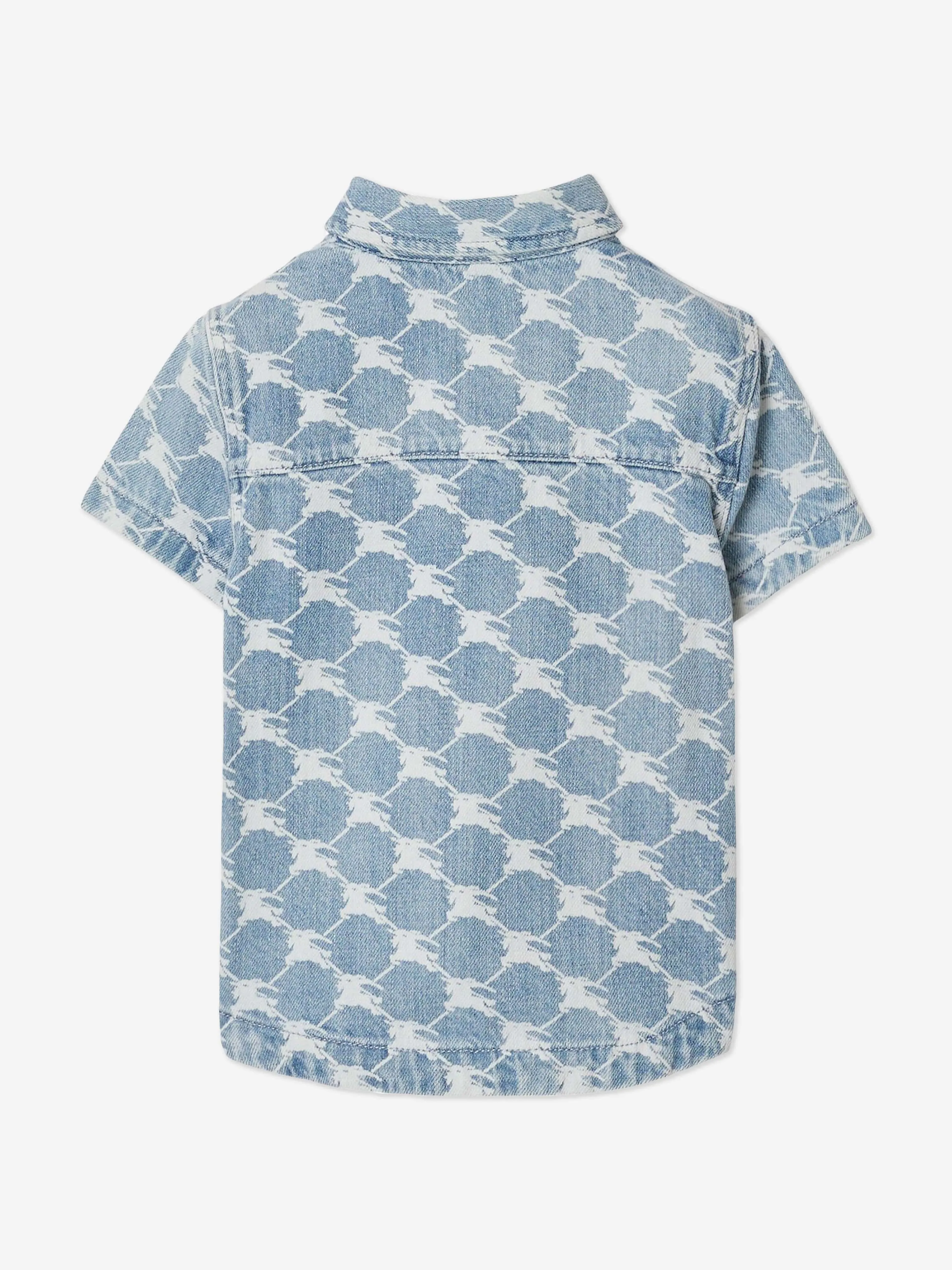 Burberry Baby Boys Mini Alan Hemd in Blau