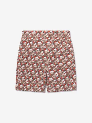 Burberry Baby Boys Mini Halford Shorts in Beige