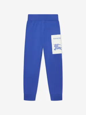 Burberry Boys EKD Label Sidney Jogger in Blau