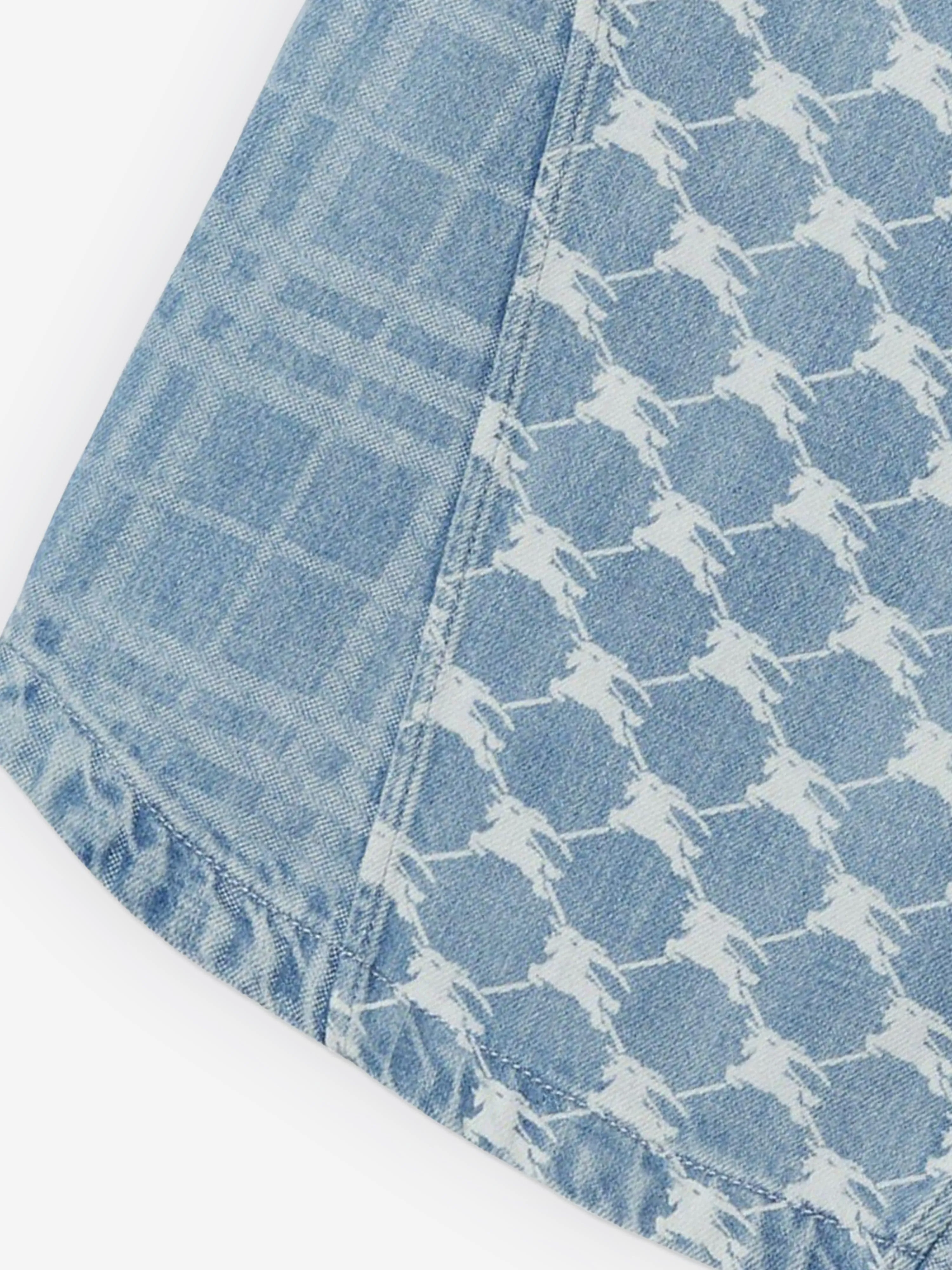 Burberry Girls Wendy Steppweste in Blau