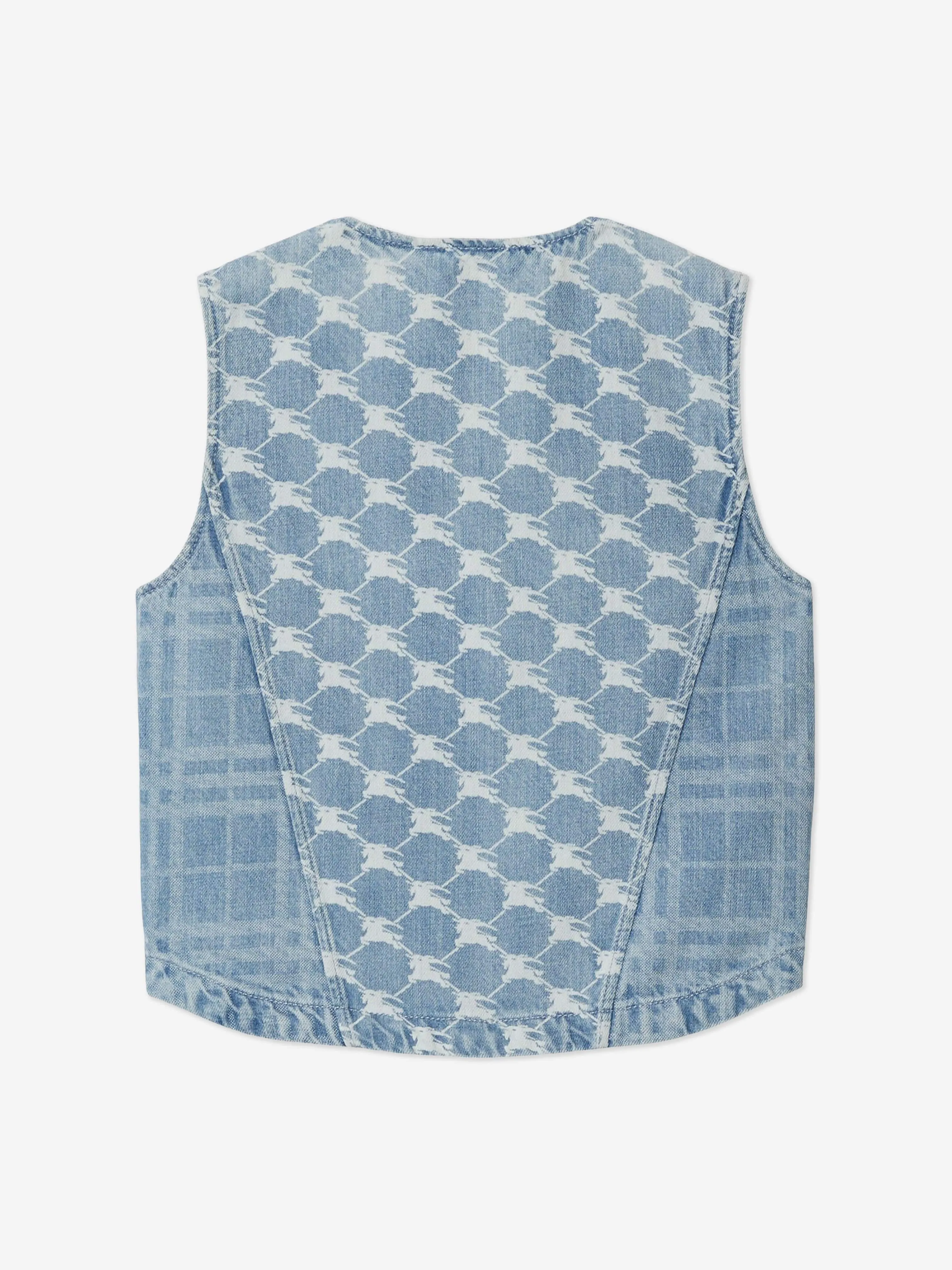Burberry Girls Wendy Steppweste in Blau