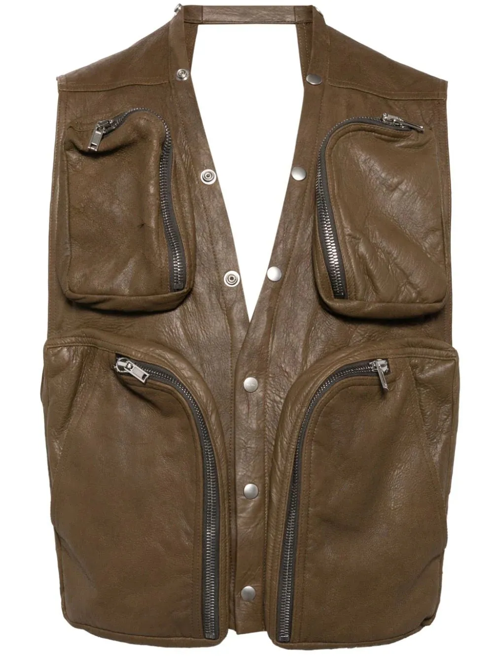 Button-Up Cargo Military Jacket winter jackets clearance