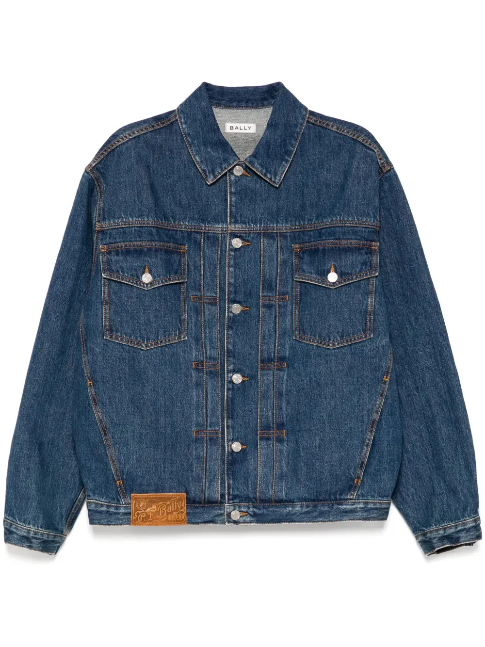 Button-Up Denim Jacket winter jackets clearance