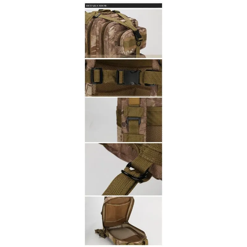 Search For 30L Tactical Backpack online, top quality with stylish designs to choose.