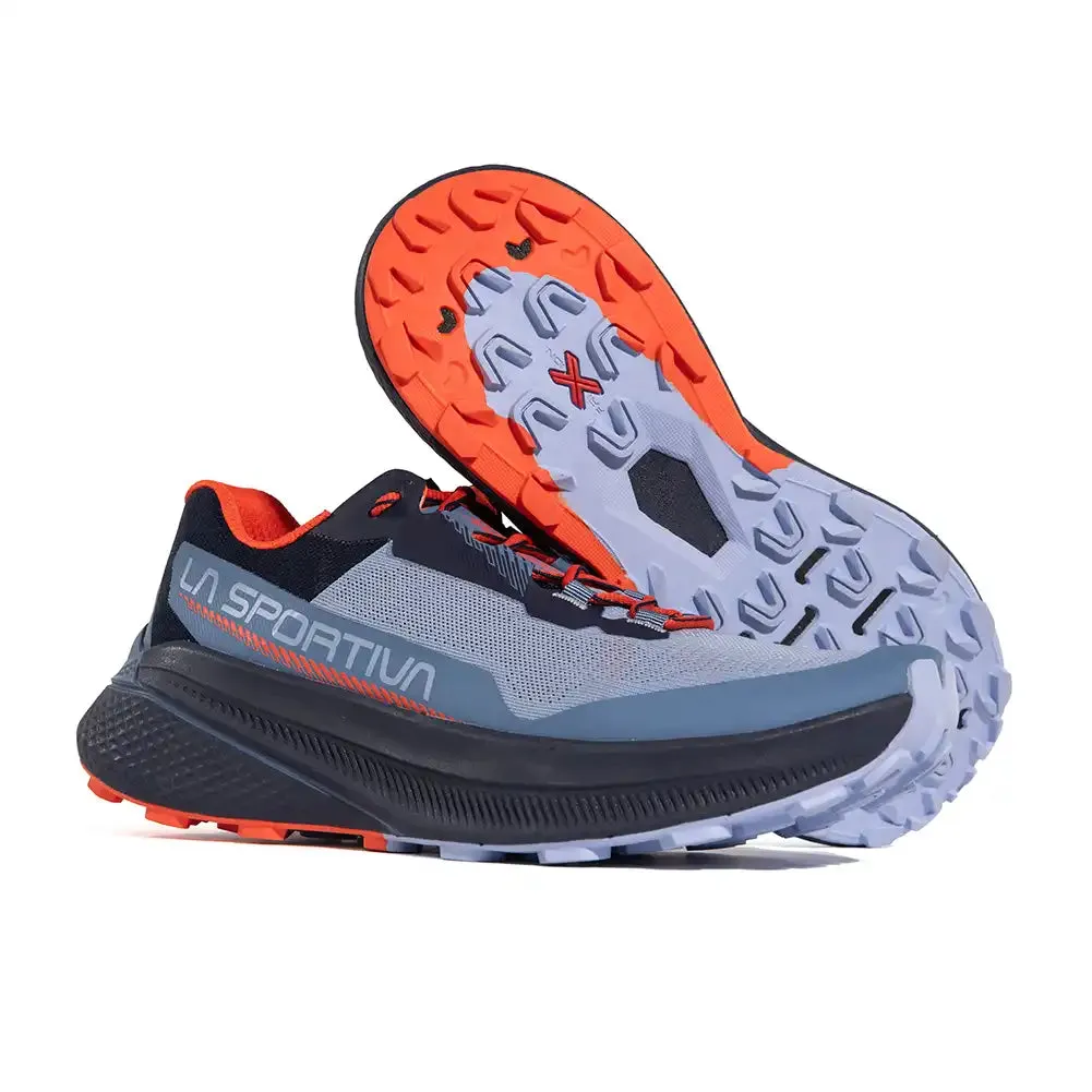 Special Sale For La Sportiva Prodigio Womens Trail Running Shoe - Stone-Blue/Moonlight , top quality with stylish designs to choose.