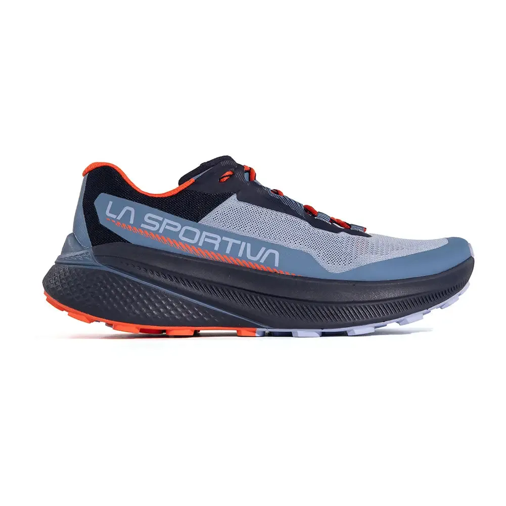 Lowest price La Sportiva Prodigio Womens Trail Running Shoe - Stone-Blue/Moonlight are clearance sale now, save up to 80% off, get your fashionable styles here.